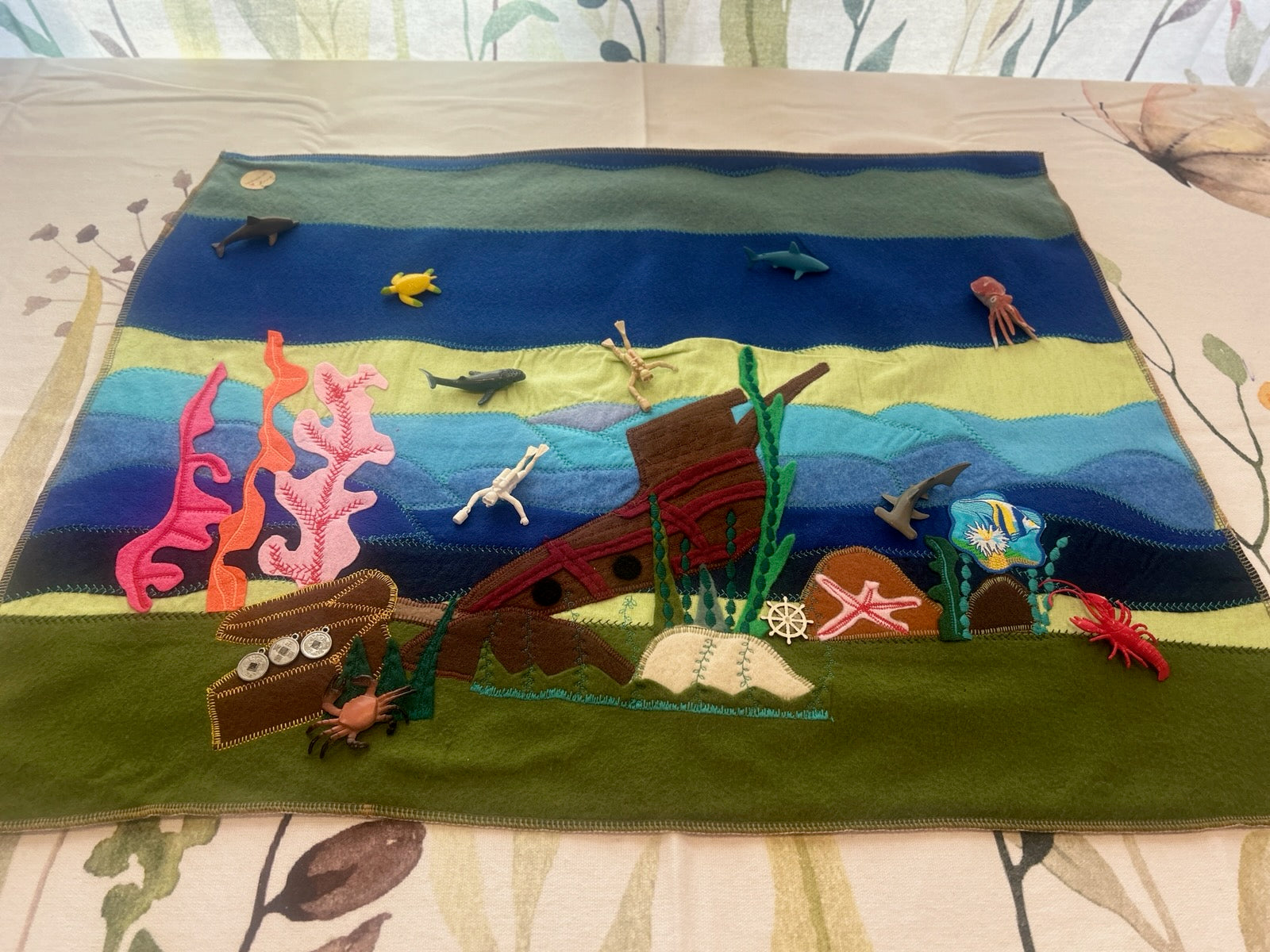 Children's Playmat Under the Sea D