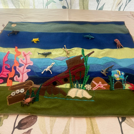 Children's Playmat Under the Sea D