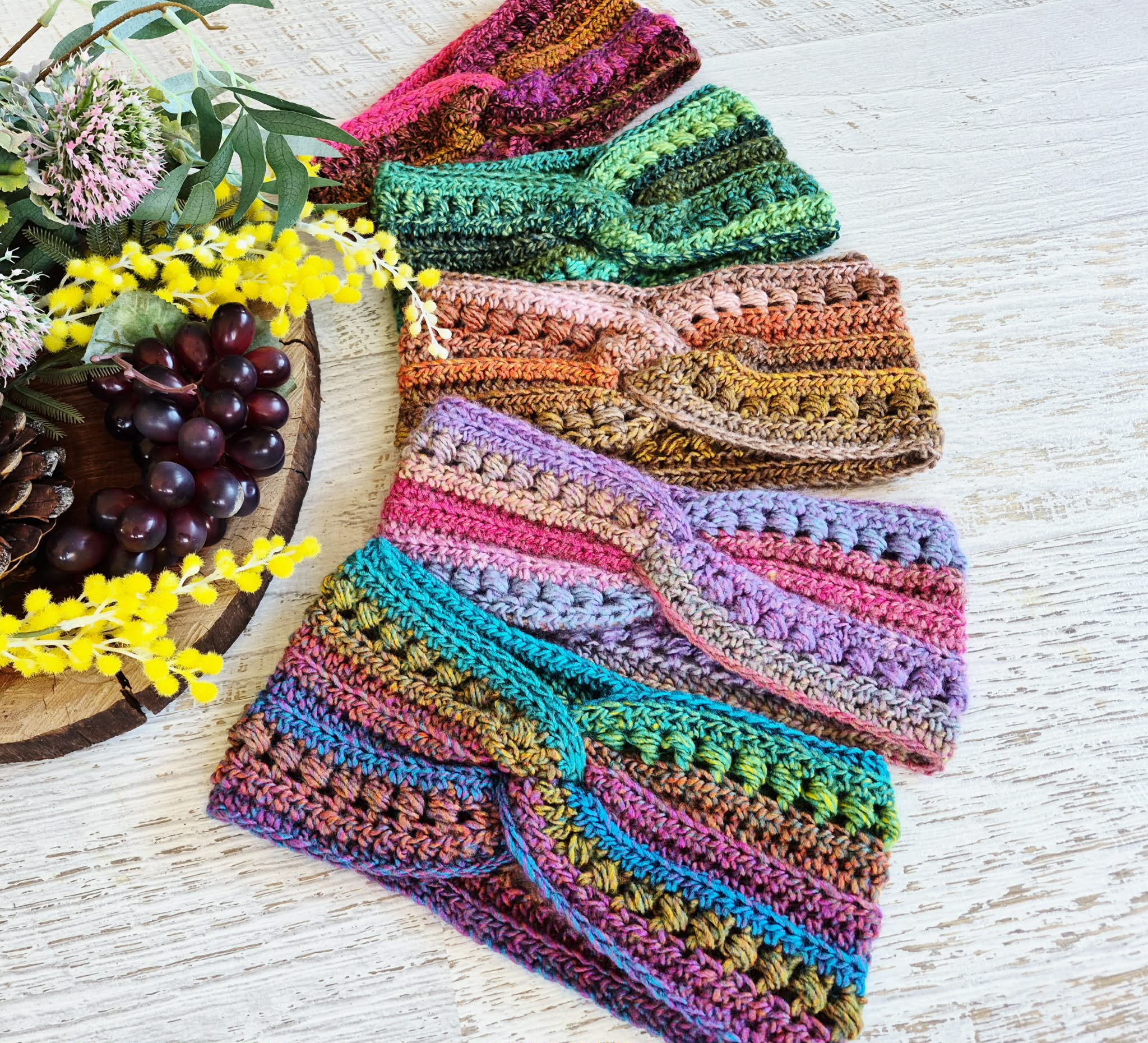 Ladies Earwarmer | Headband | Vintage | Handmade | Acrylic