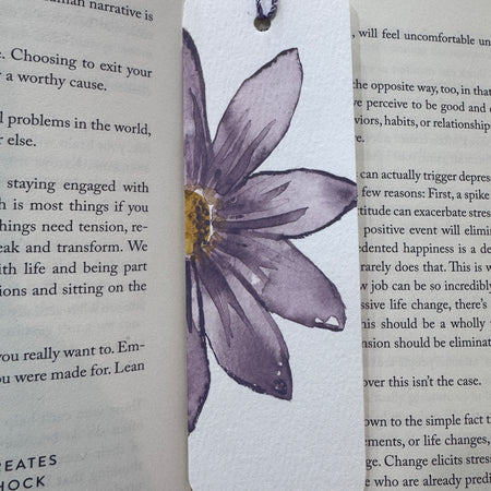 Twilight Petals Bookmark - Floral Editions Collection