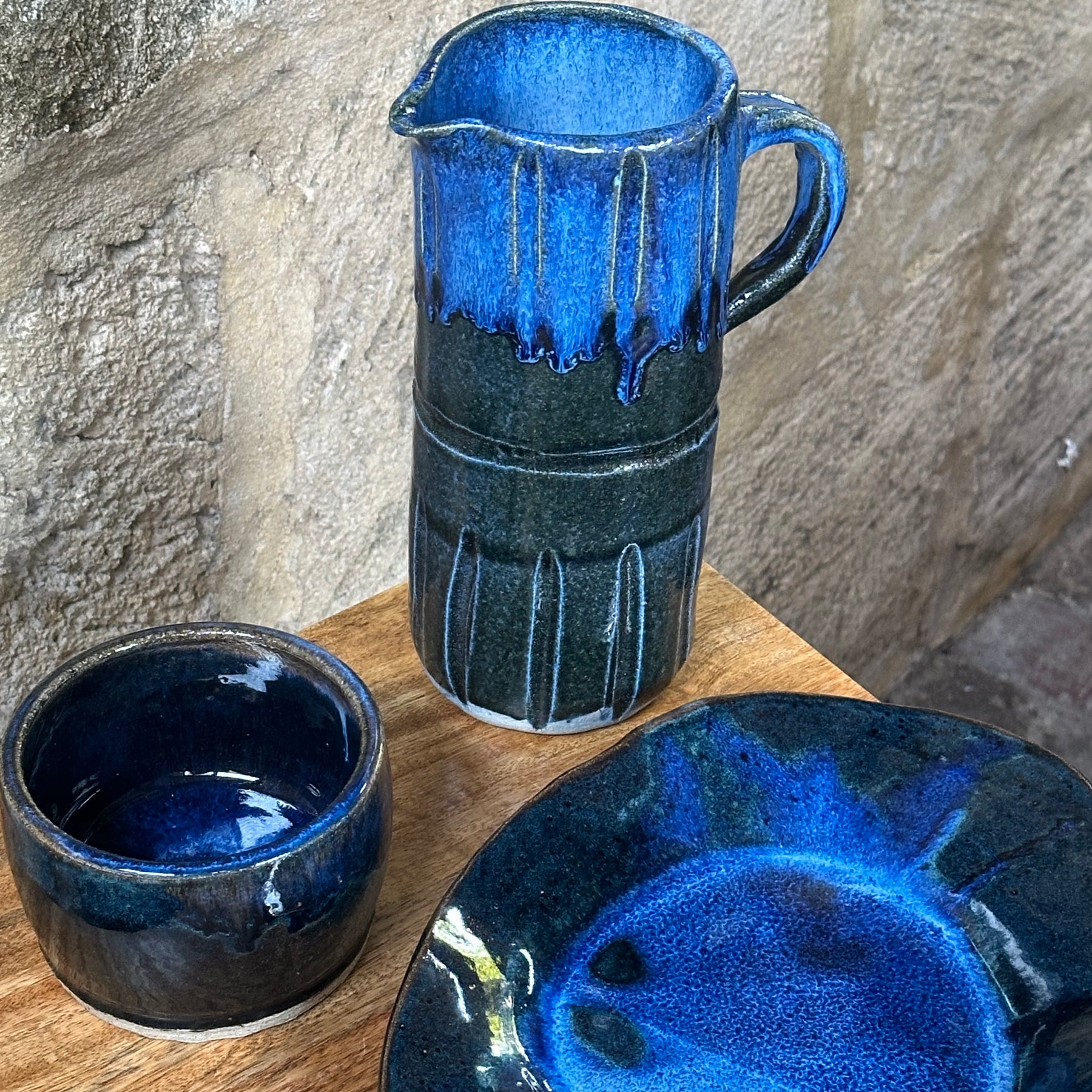 Jug | Handmade Ceramic Water Jug | Ocean Eyes