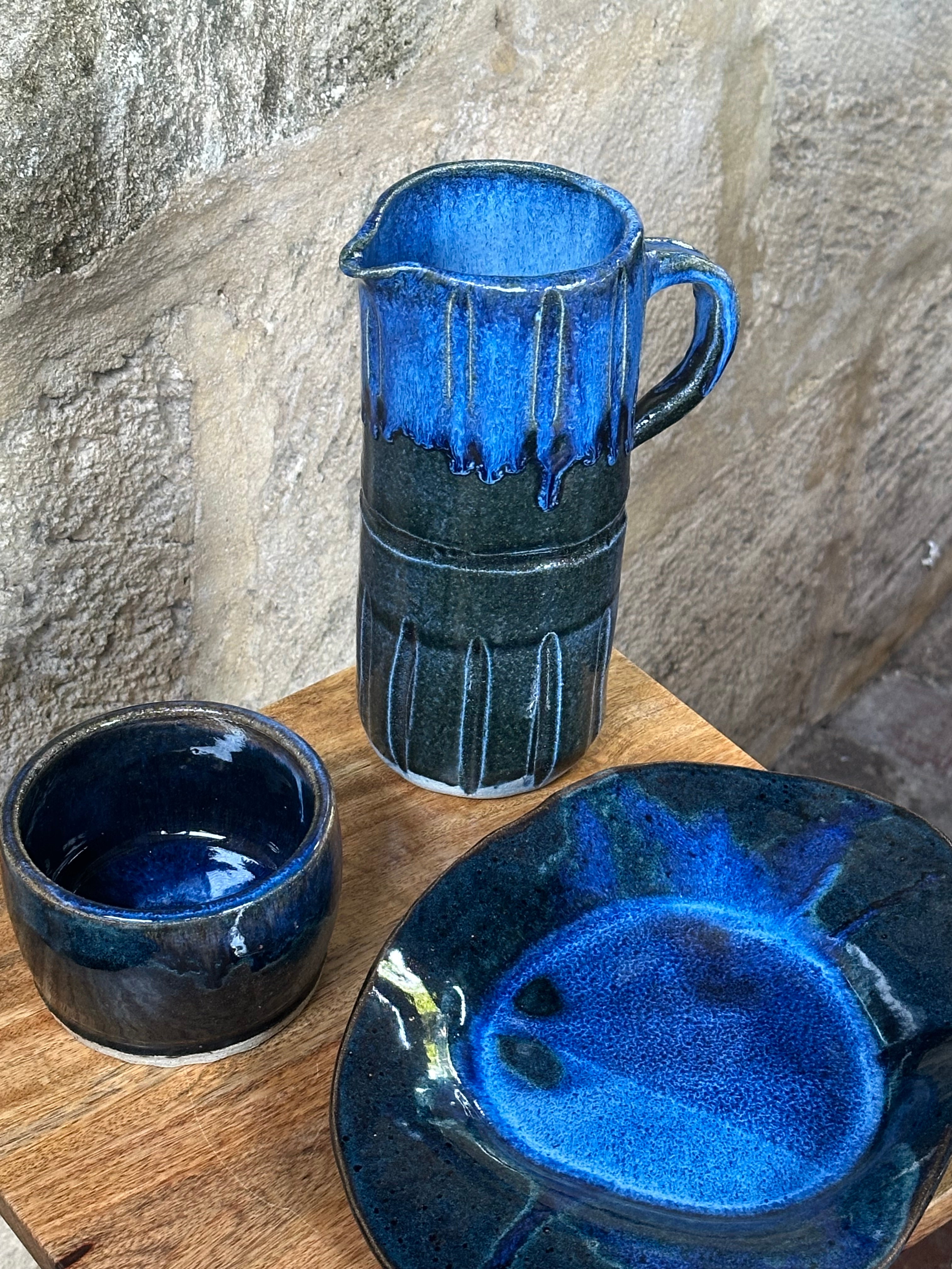 Jug | Handmade Ceramic Water Jug | Ocean Eyes