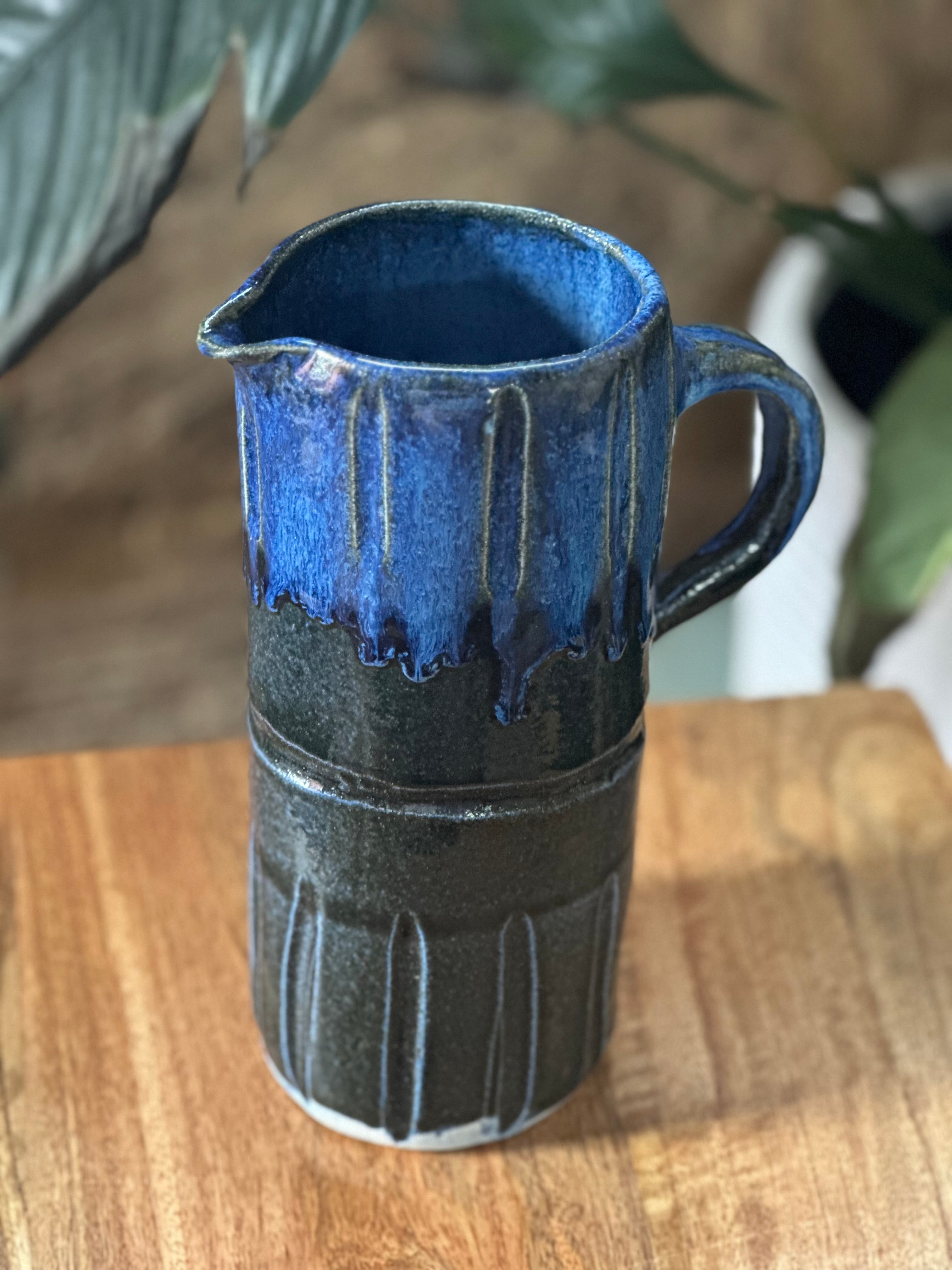 Jug | Handmade Ceramic Water Jug | Ocean Eyes
