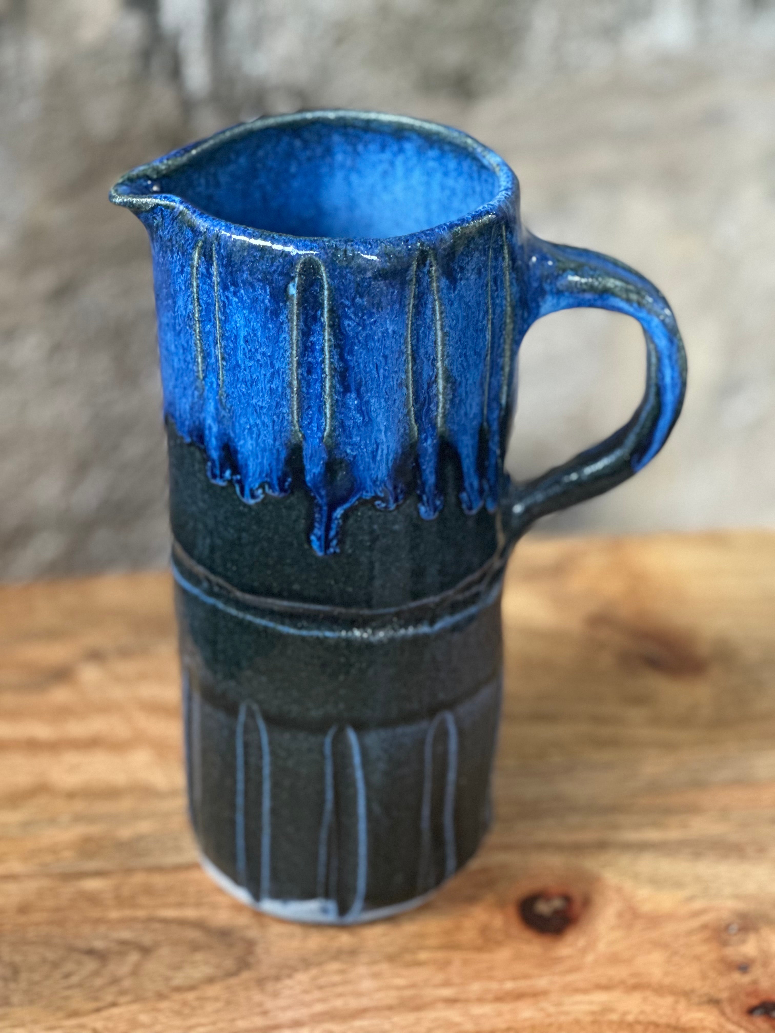 Jug | Handmade Ceramic Water Jug | Ocean Eyes