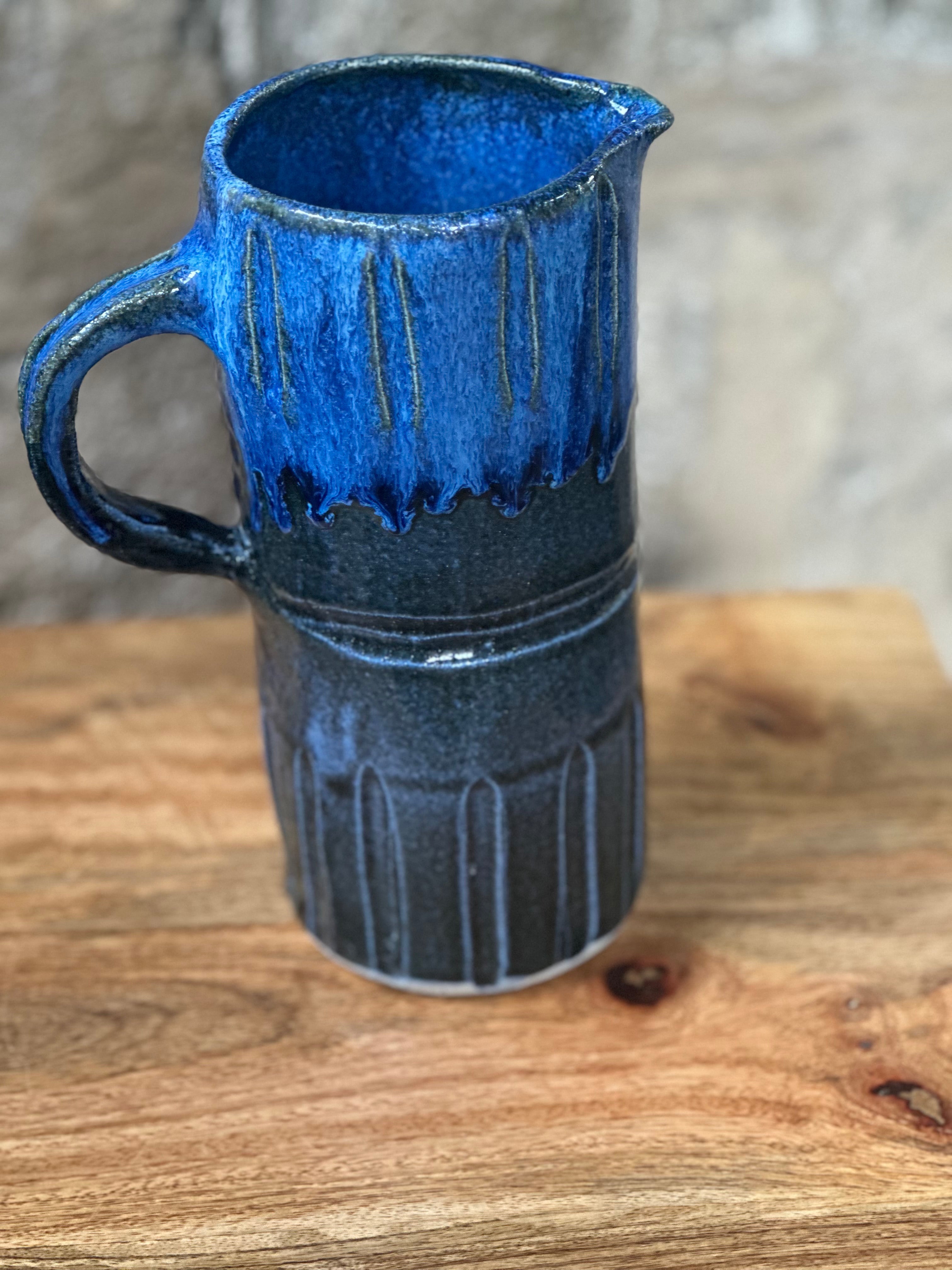 Jug | Handmade Ceramic Water Jug | Ocean Eyes