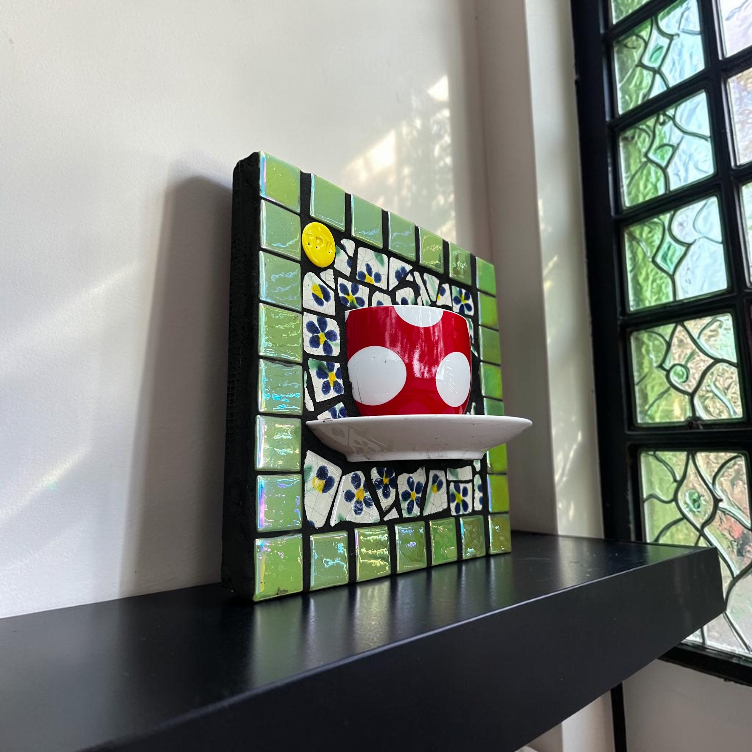 Mosaic Wall Planter.