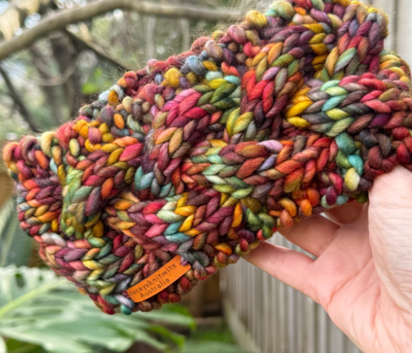 Cable Knit Headband Kit – DIY Chunky Malabrigo Rasta Yarn, Knit 2 Headbands