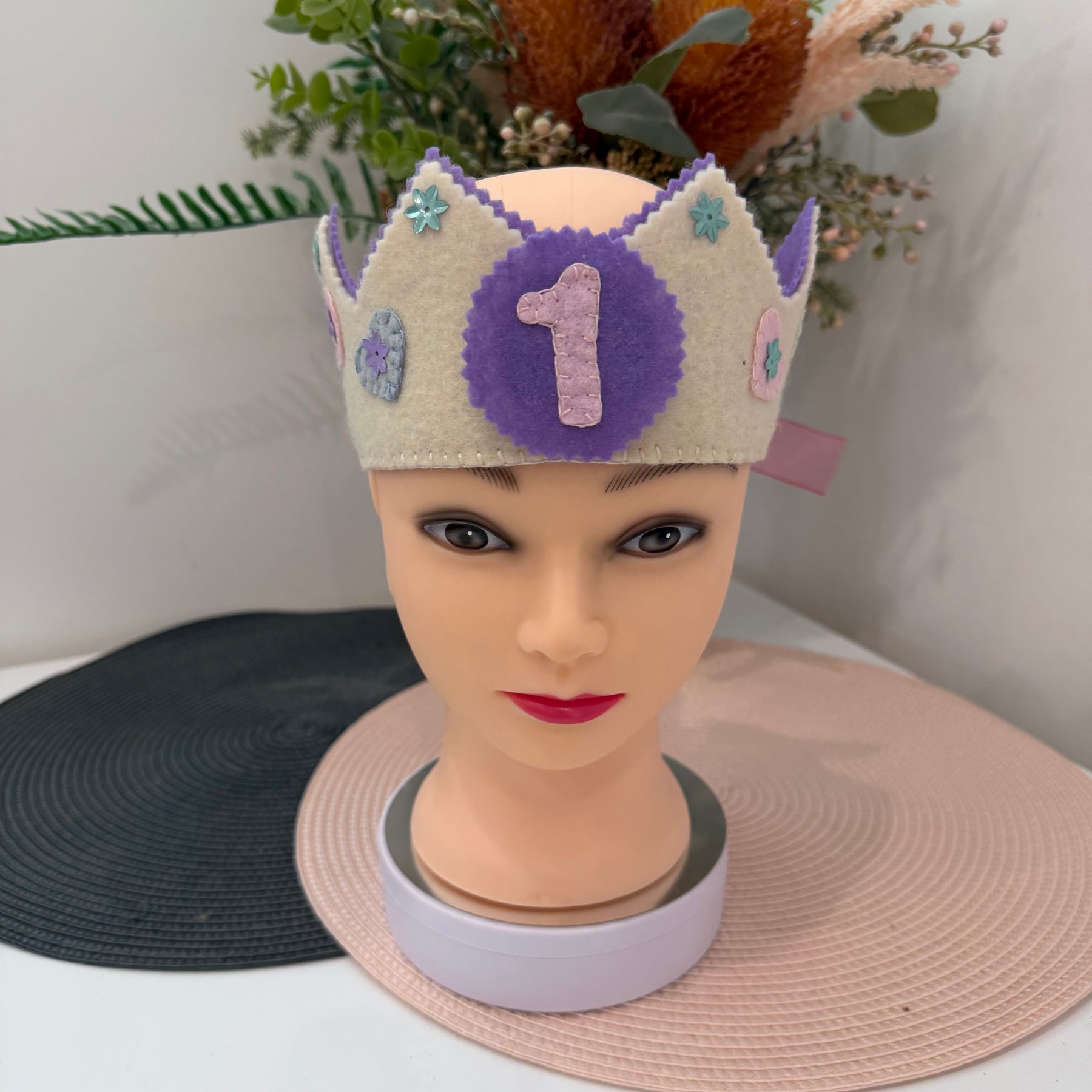 1st birthday crown