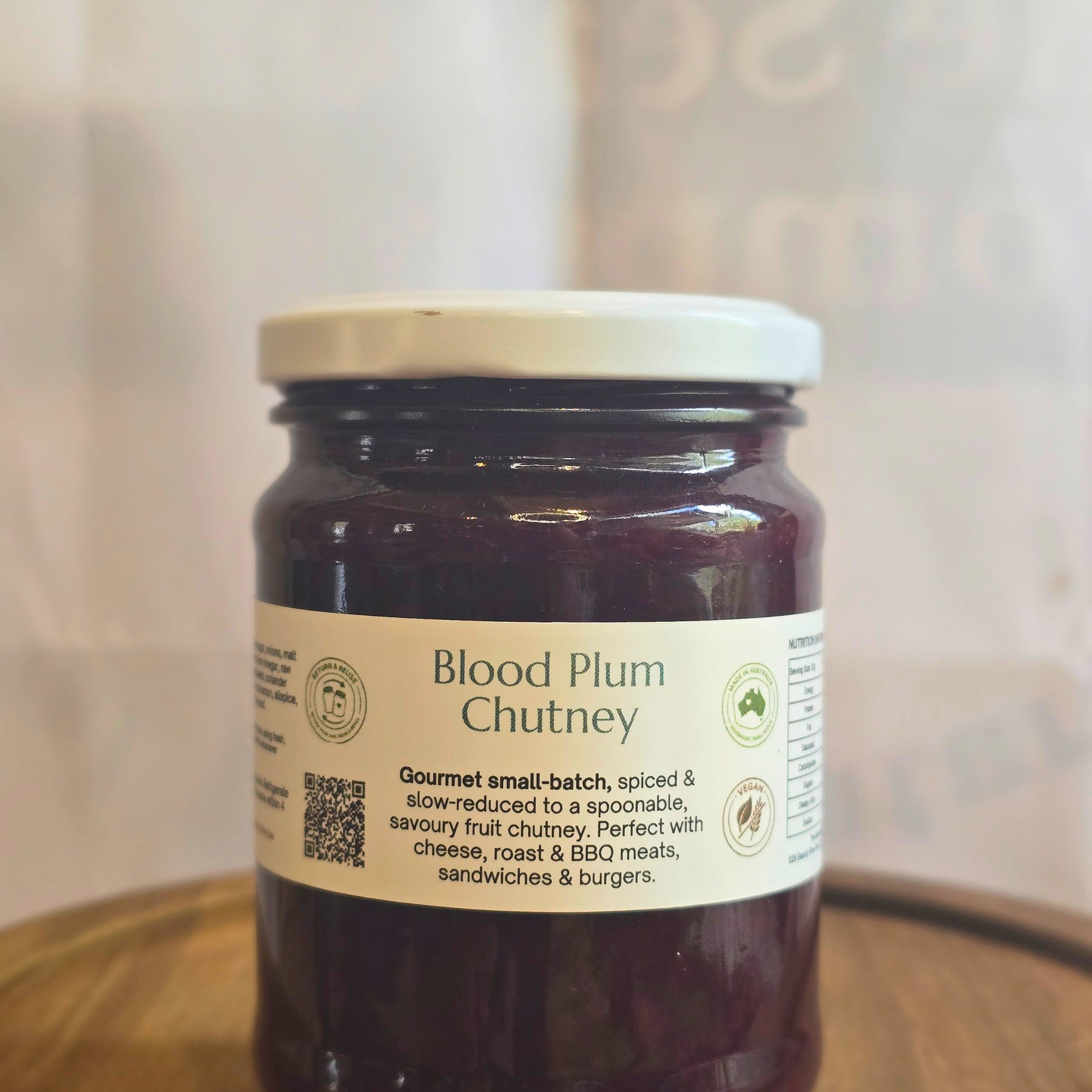 Blood Plum Chutney