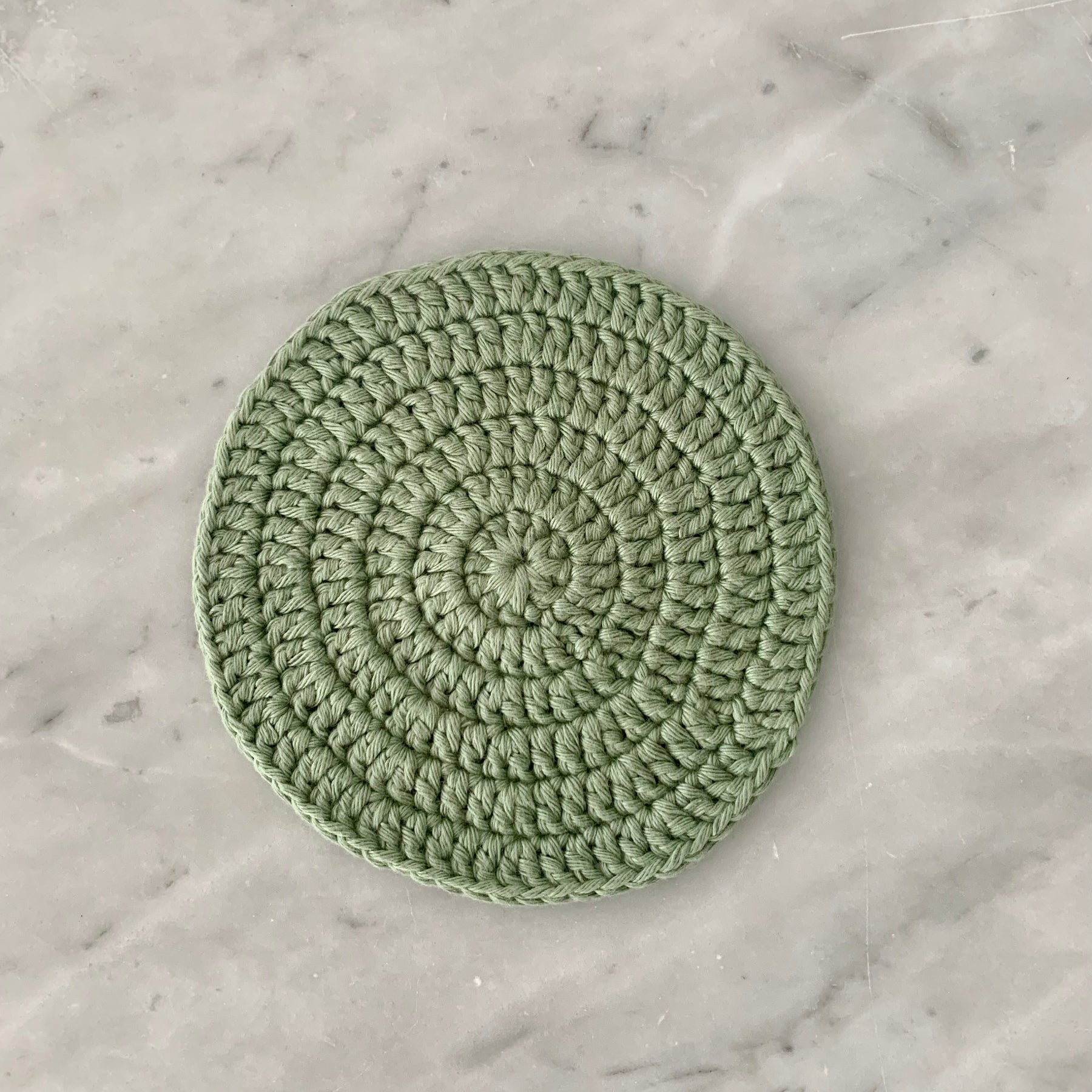 Round Crochet Coasters
