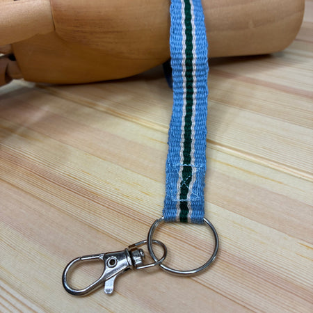 Looping Style - Cool Stream Handwoven Wristlet Key Fob