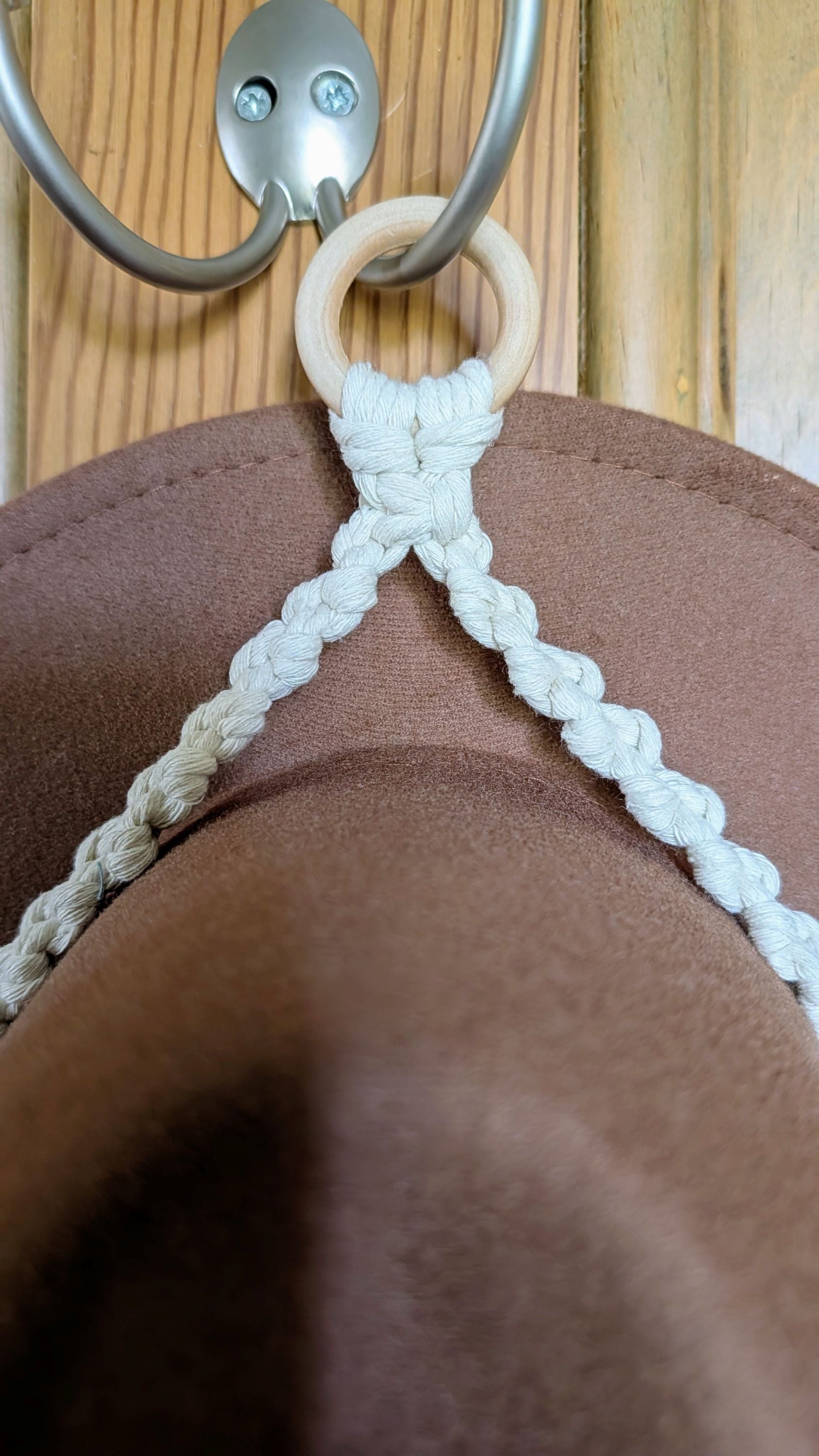 Kemena Single & Double Macrame Hat Hanger