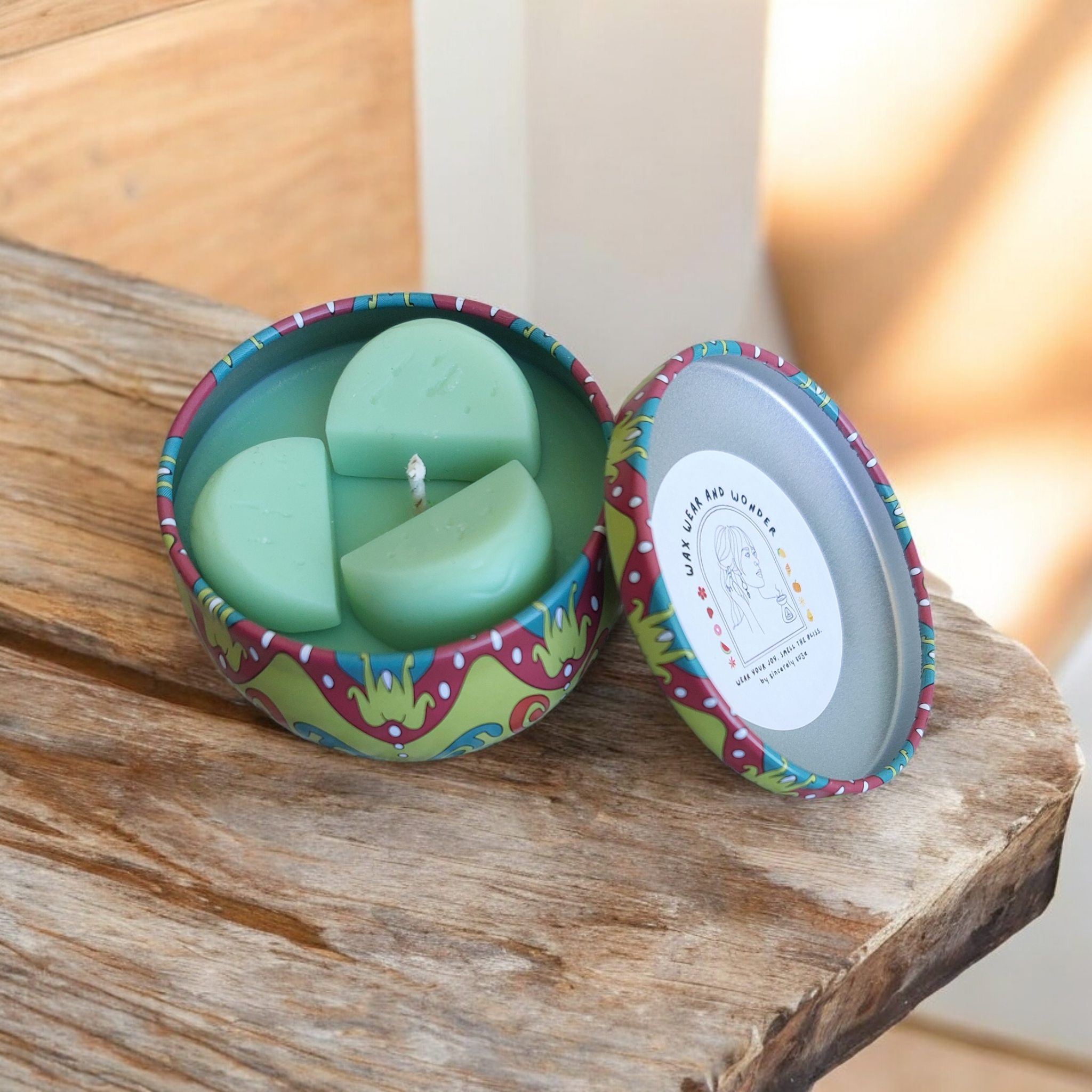 Scented Soy Candles - Little Persian-Style Tin Collection