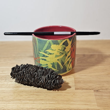 Paint Water Container & Brush Holder