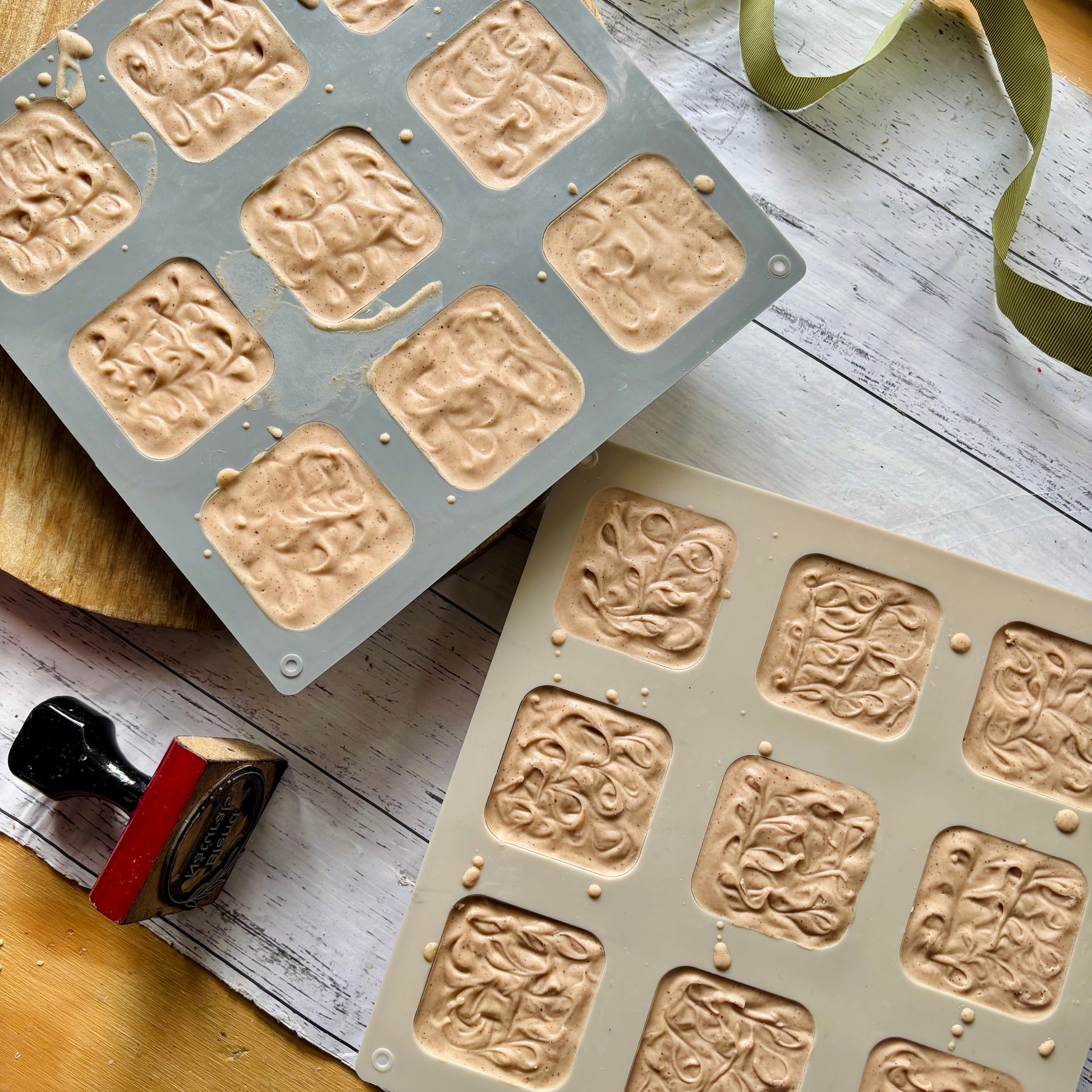 Red Clay Heel Scrub Bar | Natural Handcrafted Soap