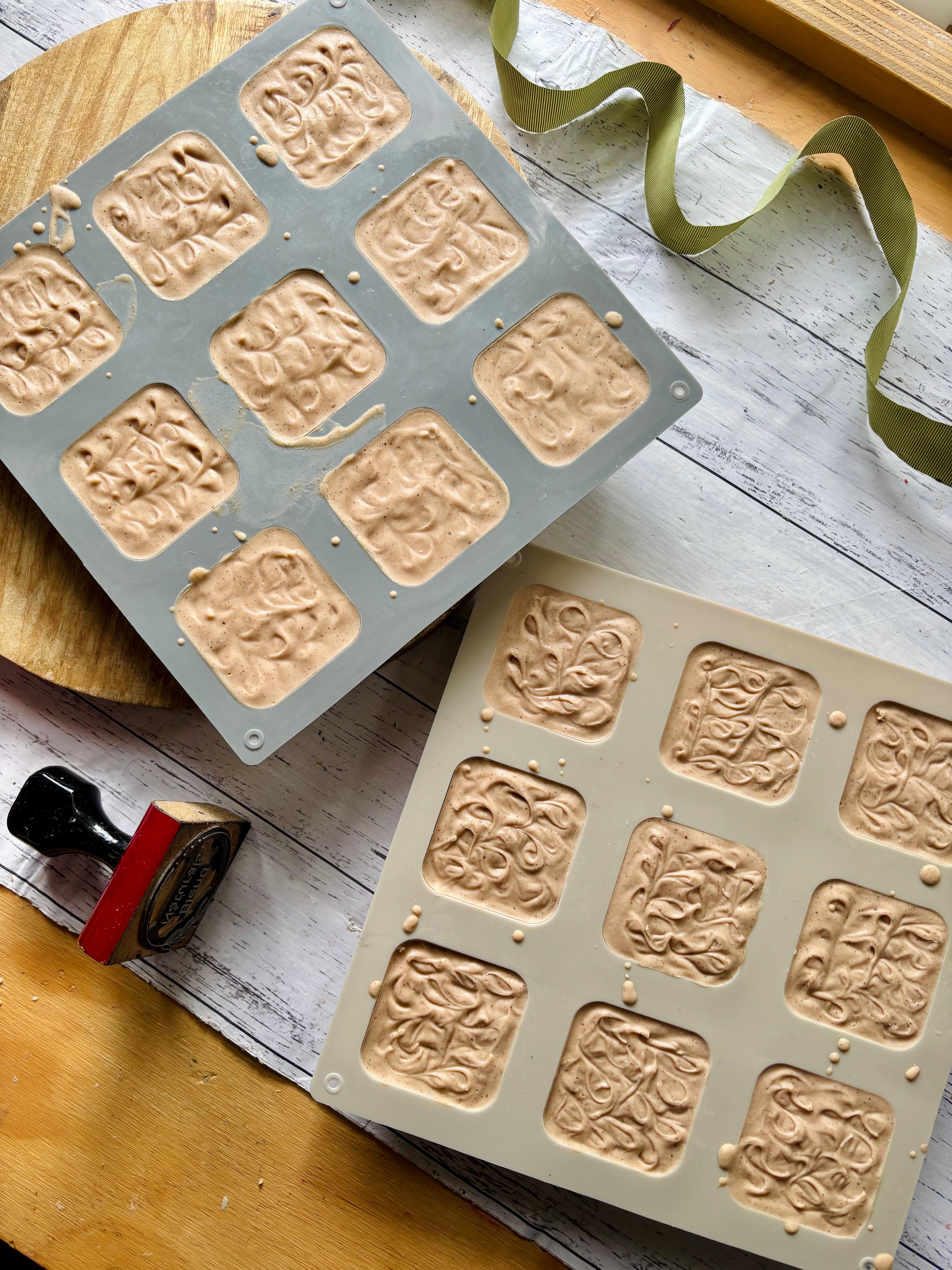 Red Clay Heel Scrub Bar | Natural Handcrafted Soap