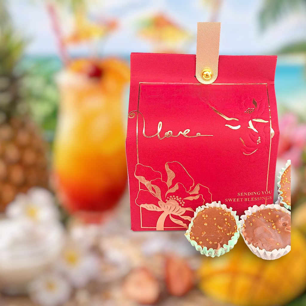 200gm Mango Daiquiri Chocolate Fudge Cups