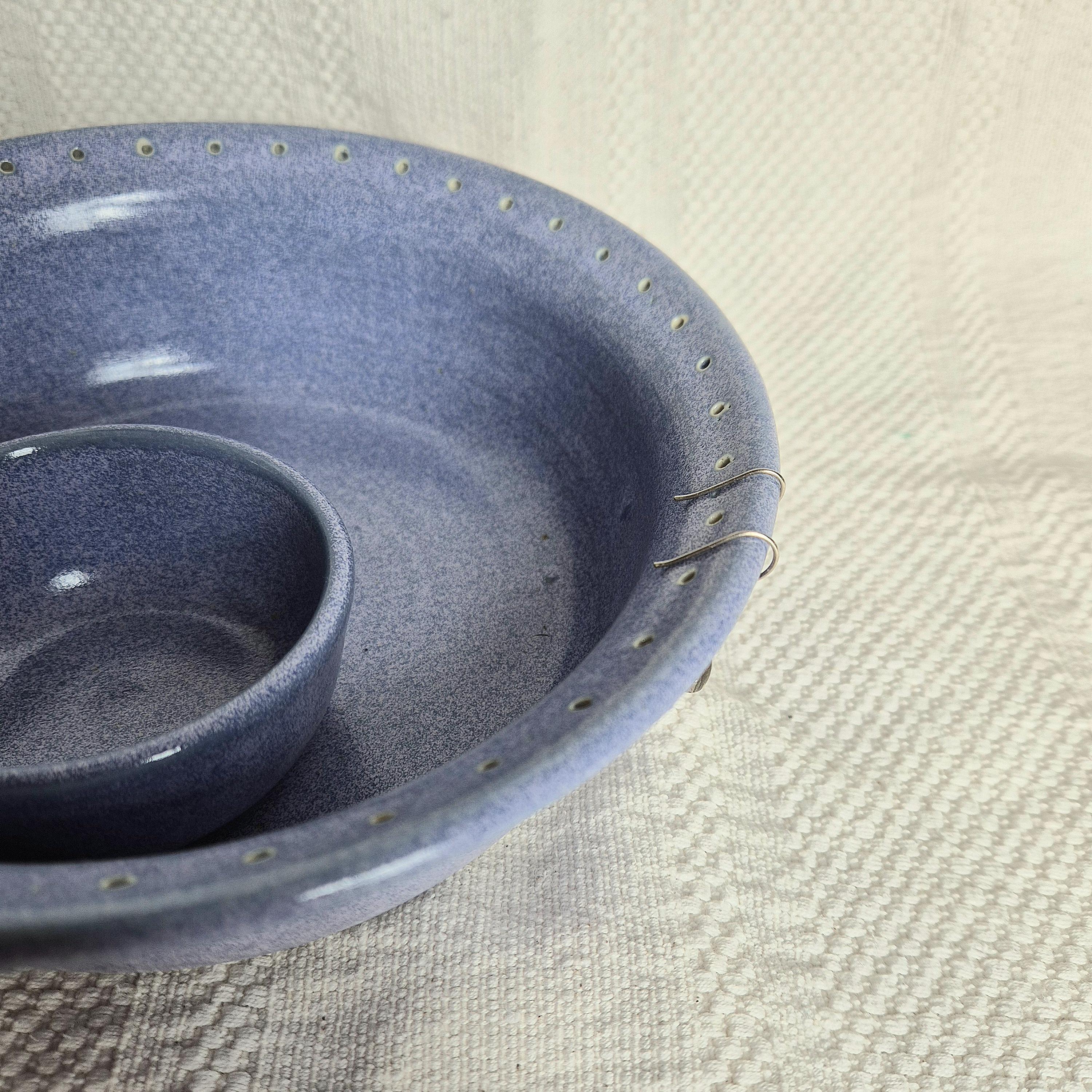 Violet Ceramic Jewellery Bowl