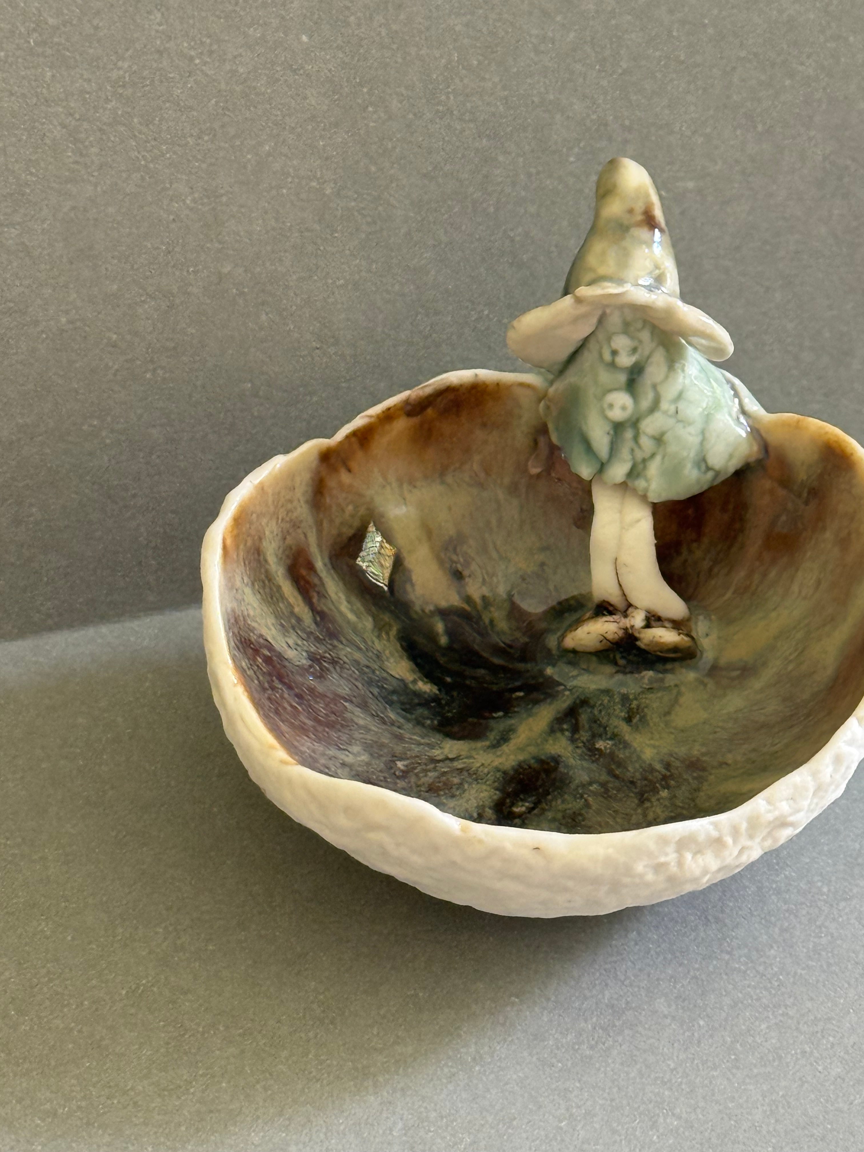 Porcelain ring dish