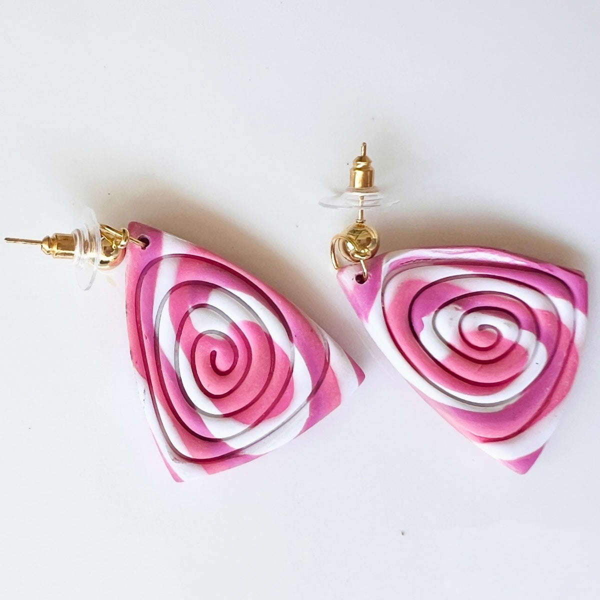 Earrings ~Dangles~Retro~Pink~affordable