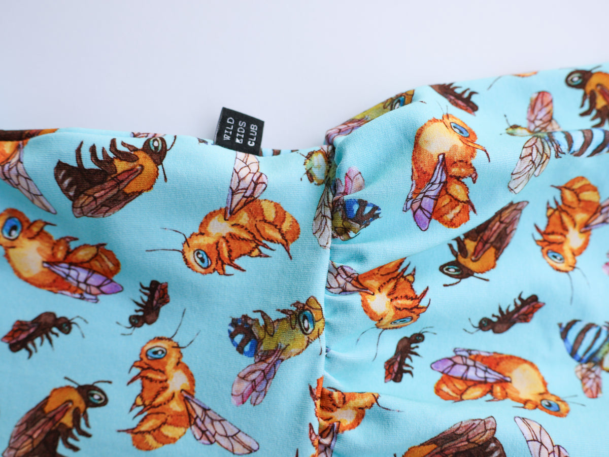 Australian native bees organic cotton dress 2026-27