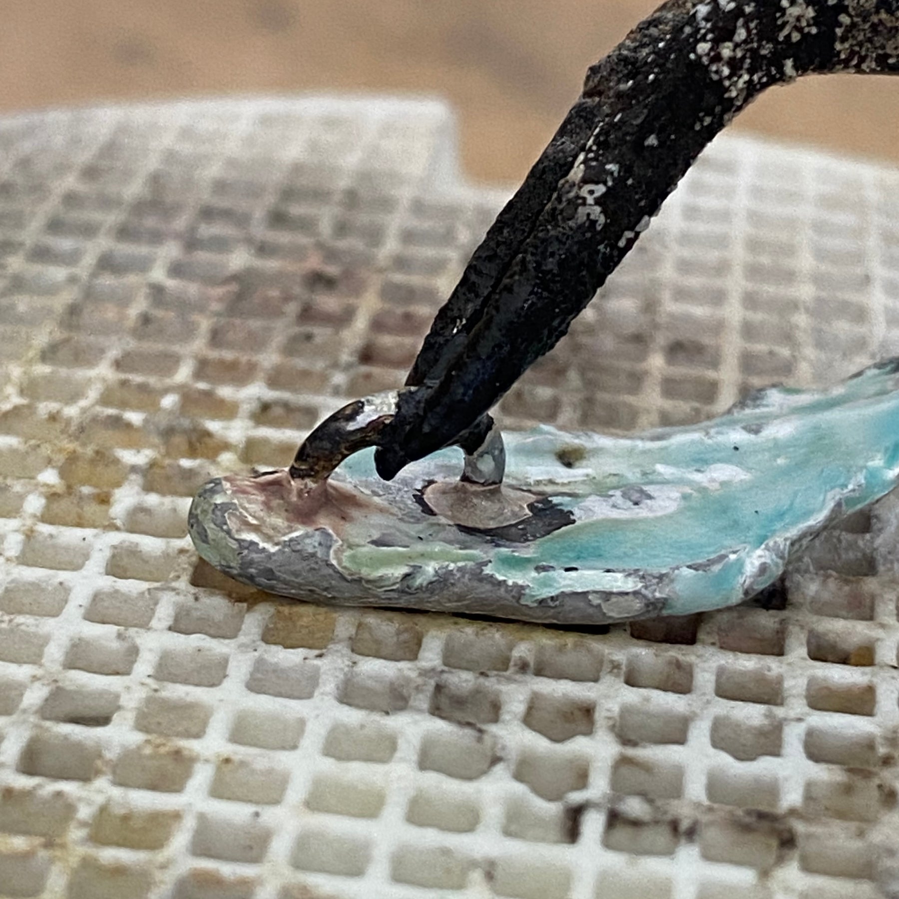Flow Pendant – Organic Sand Cast Sterling Silver