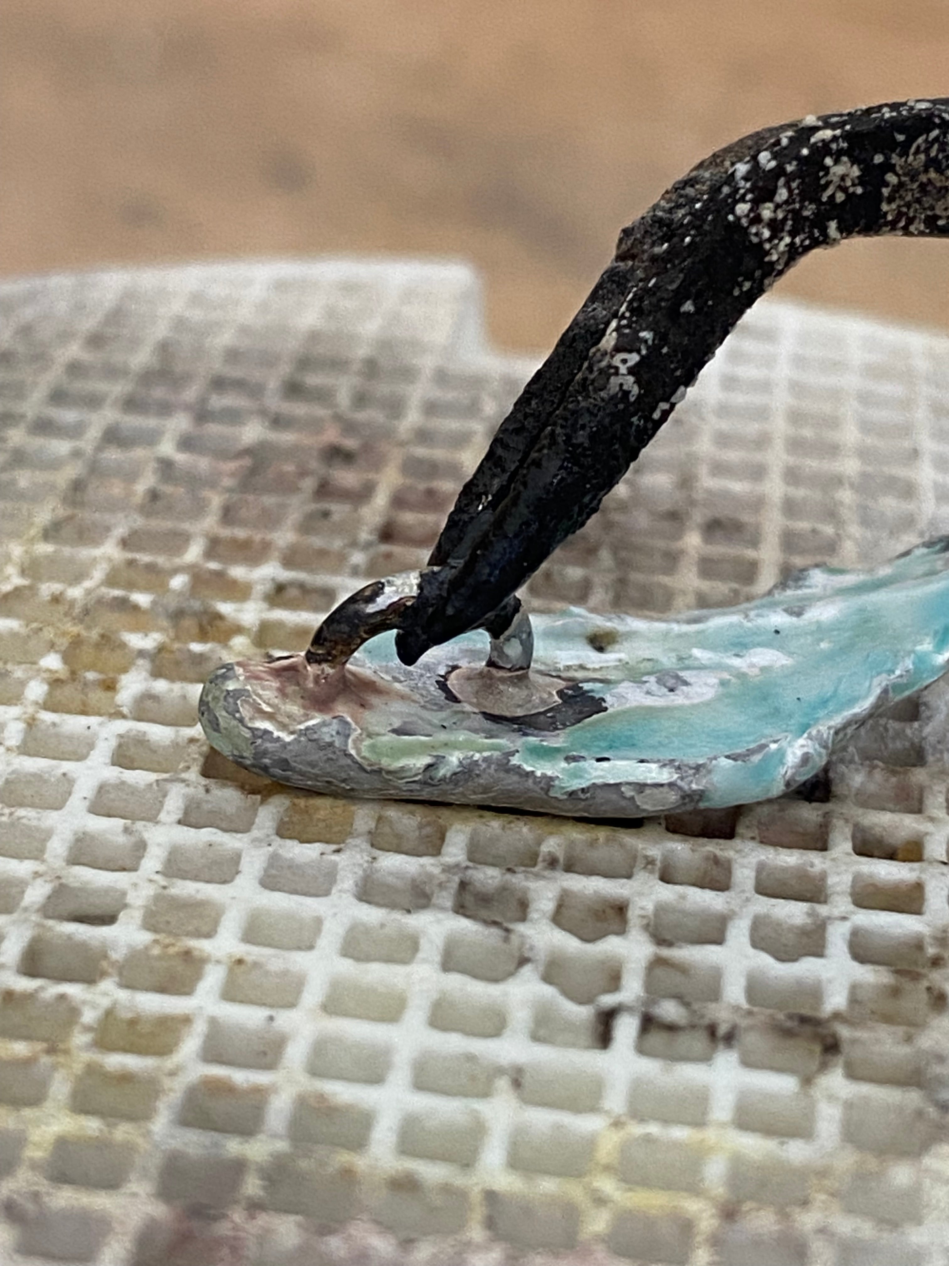 Flow Pendant – Organic Sand Cast Sterling Silver