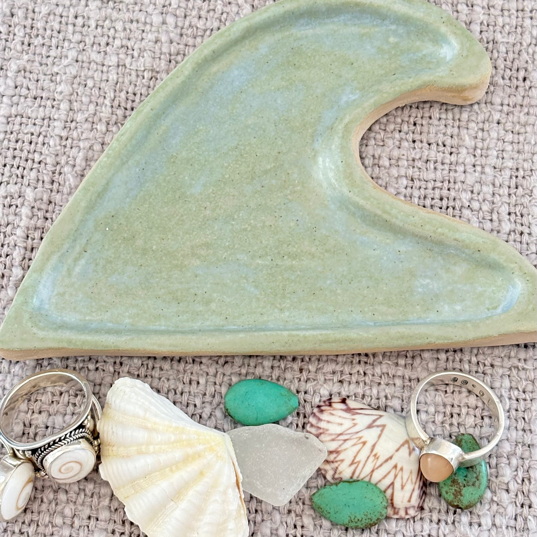 Wave trinket tray ~ High Tide