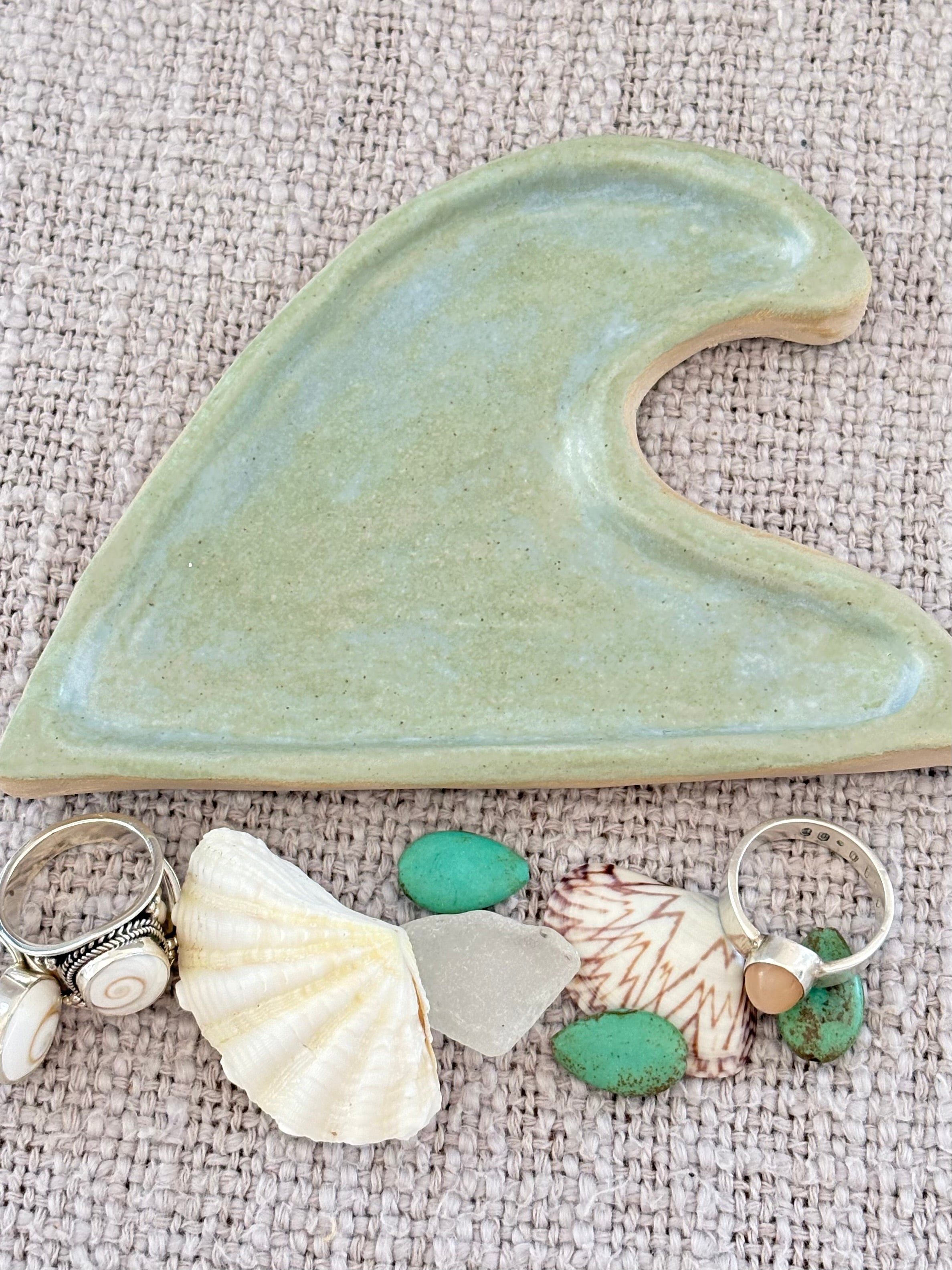 Wave trinket tray ~ High Tide