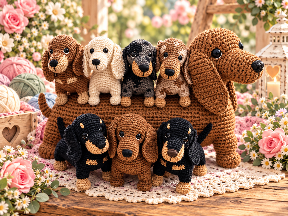 Crochet Dachshund
