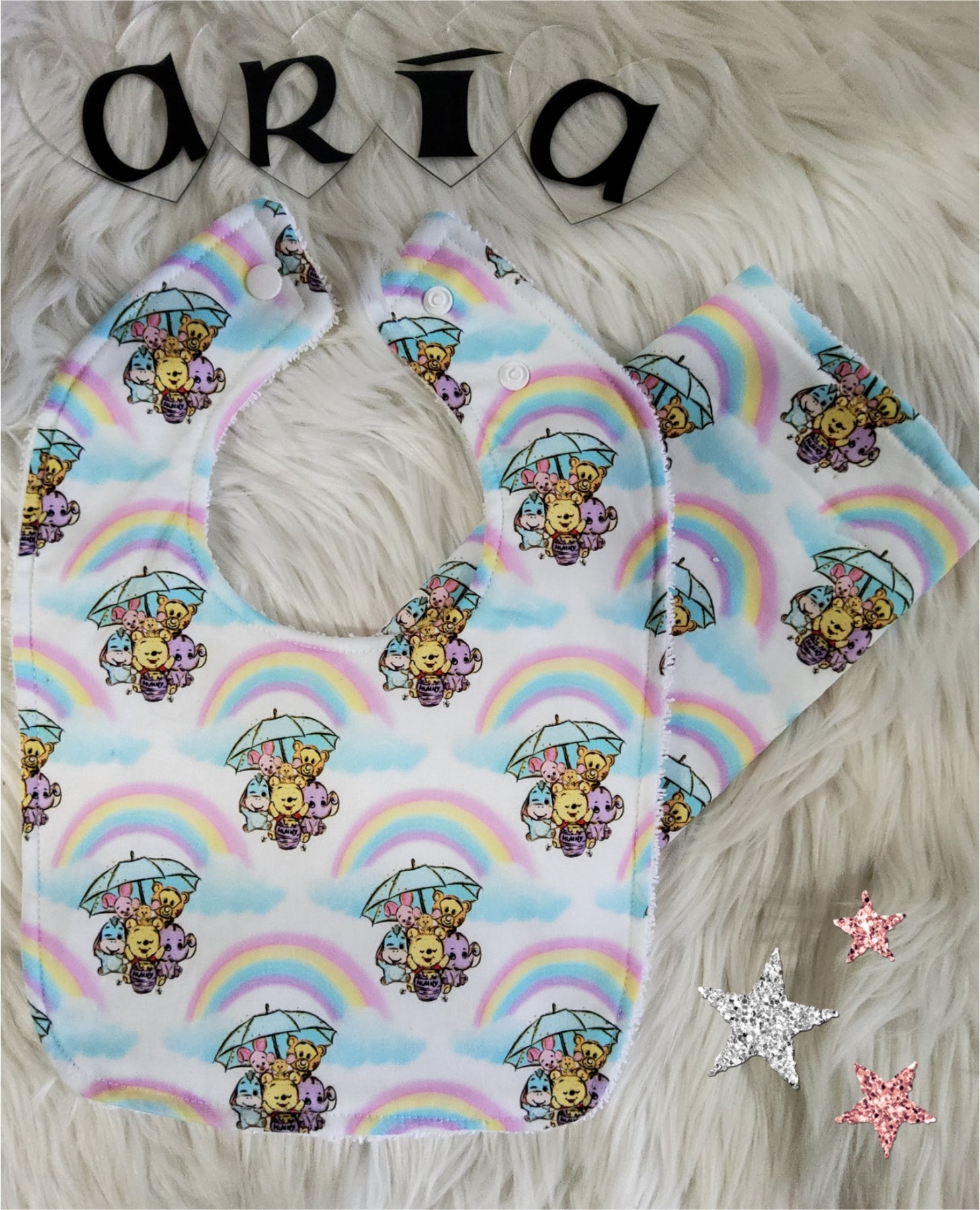 'That Bear' Bib Set