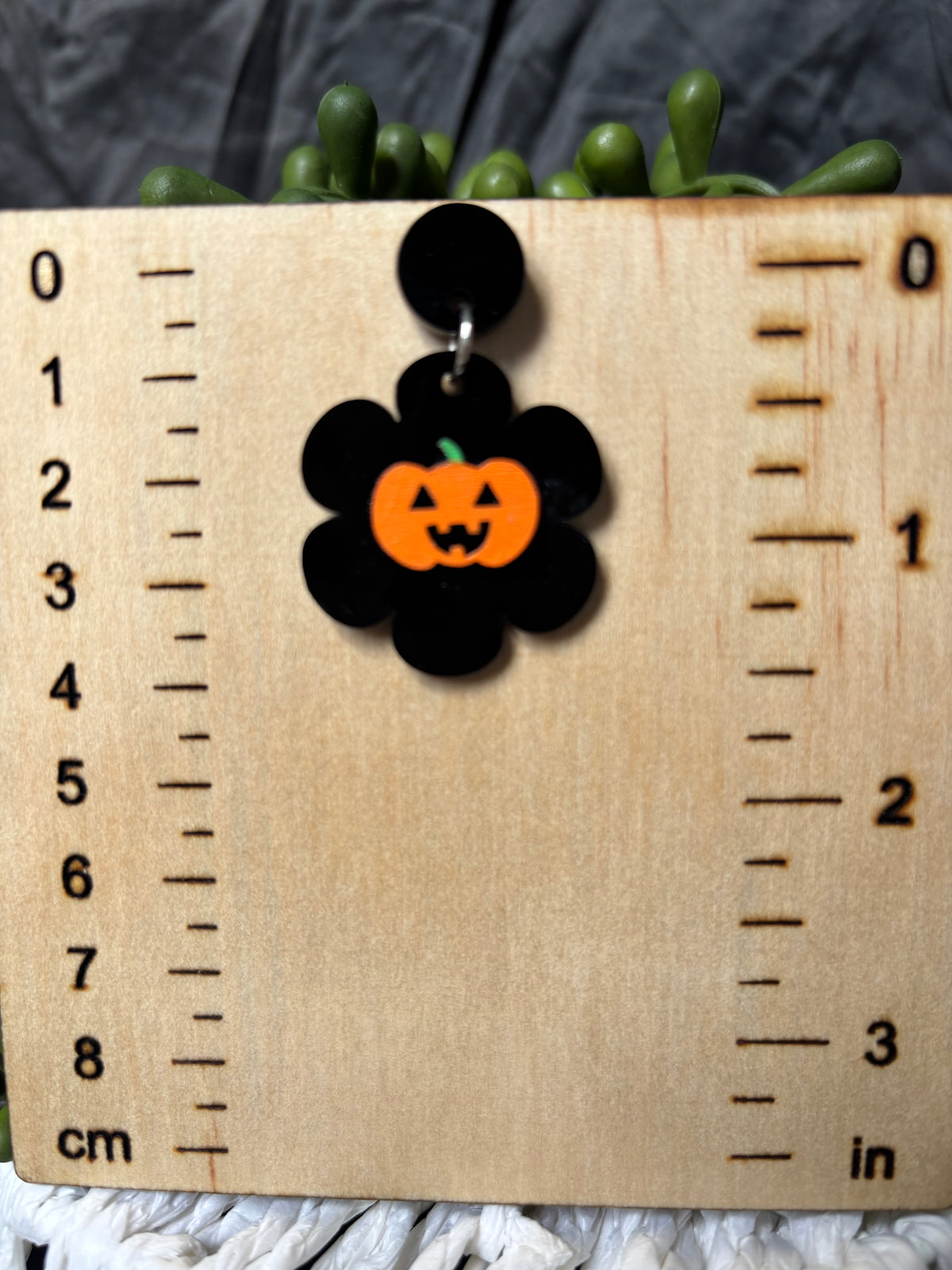 Happy pumpkin dangles