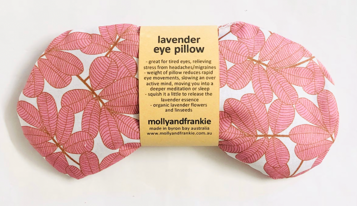 Lavender or Chamomile and Organic Linseed Eye Pillow