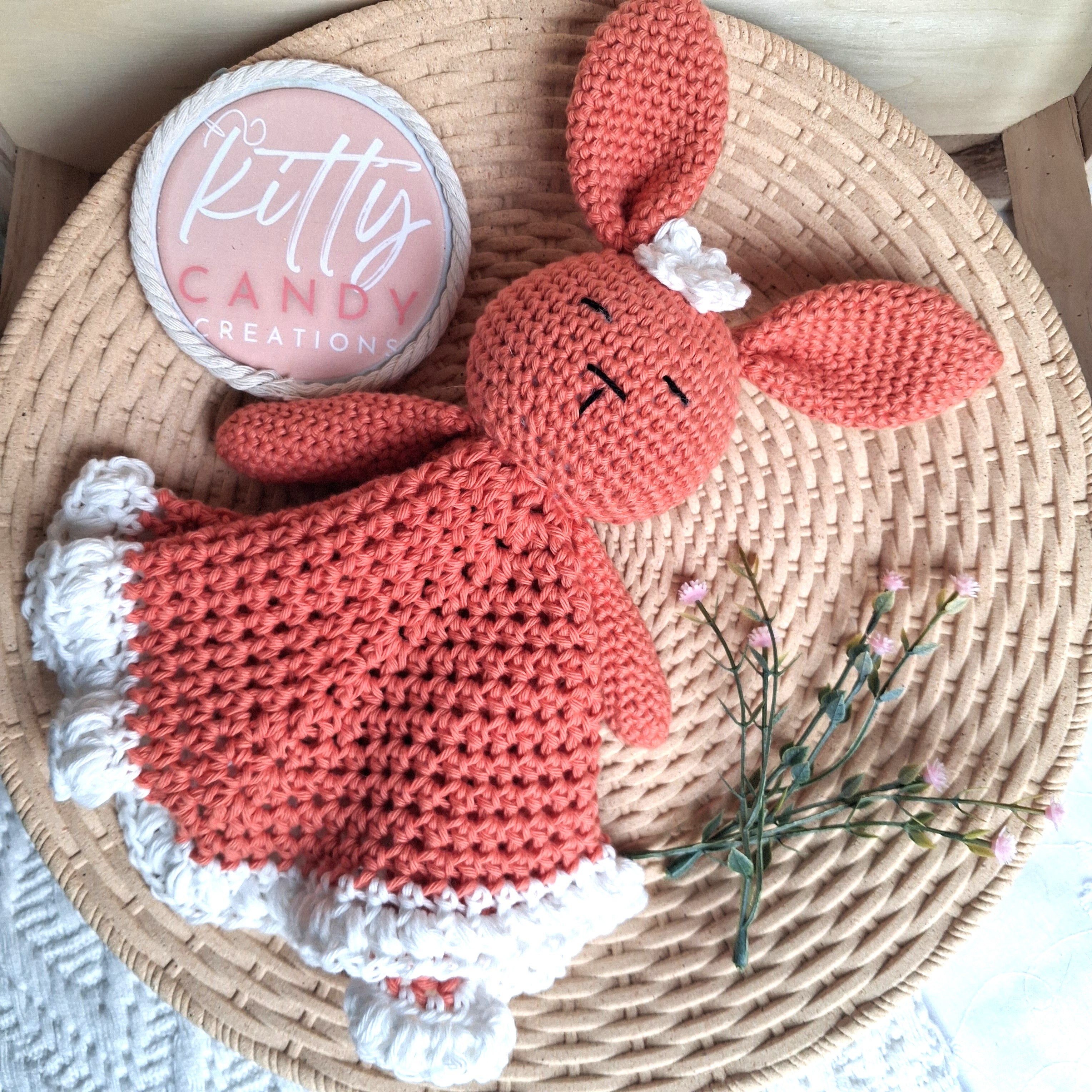 Handmade Crochet Lovey Blanket/Comforter - 100% Cotton (multiple colours)