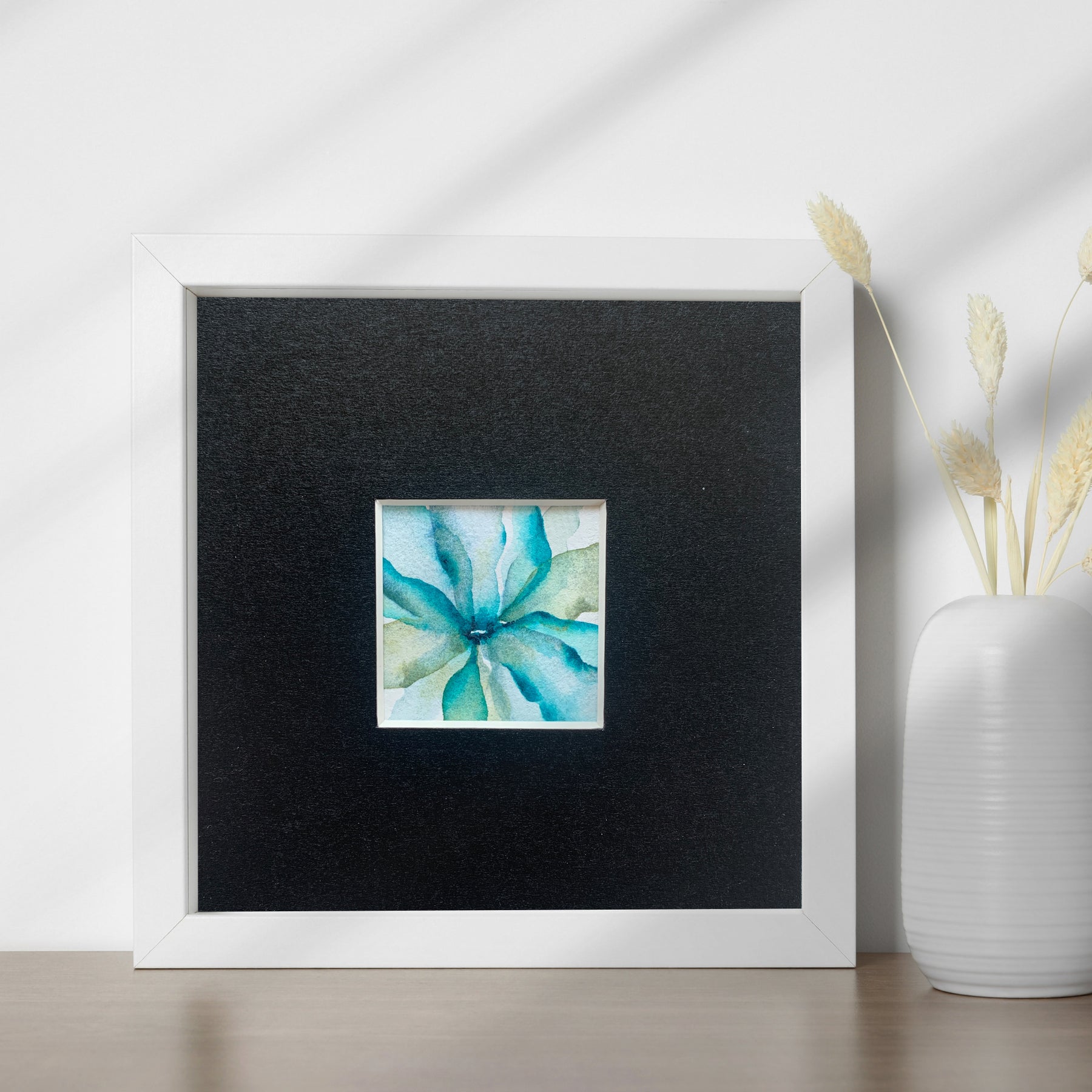 Abstract Floral Hand-painted Watercolour Artwork
