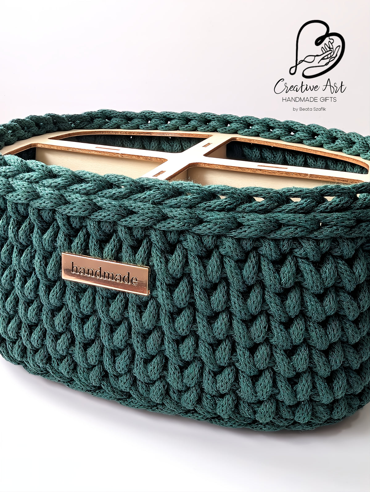 Four-Compartment Basket Organiser