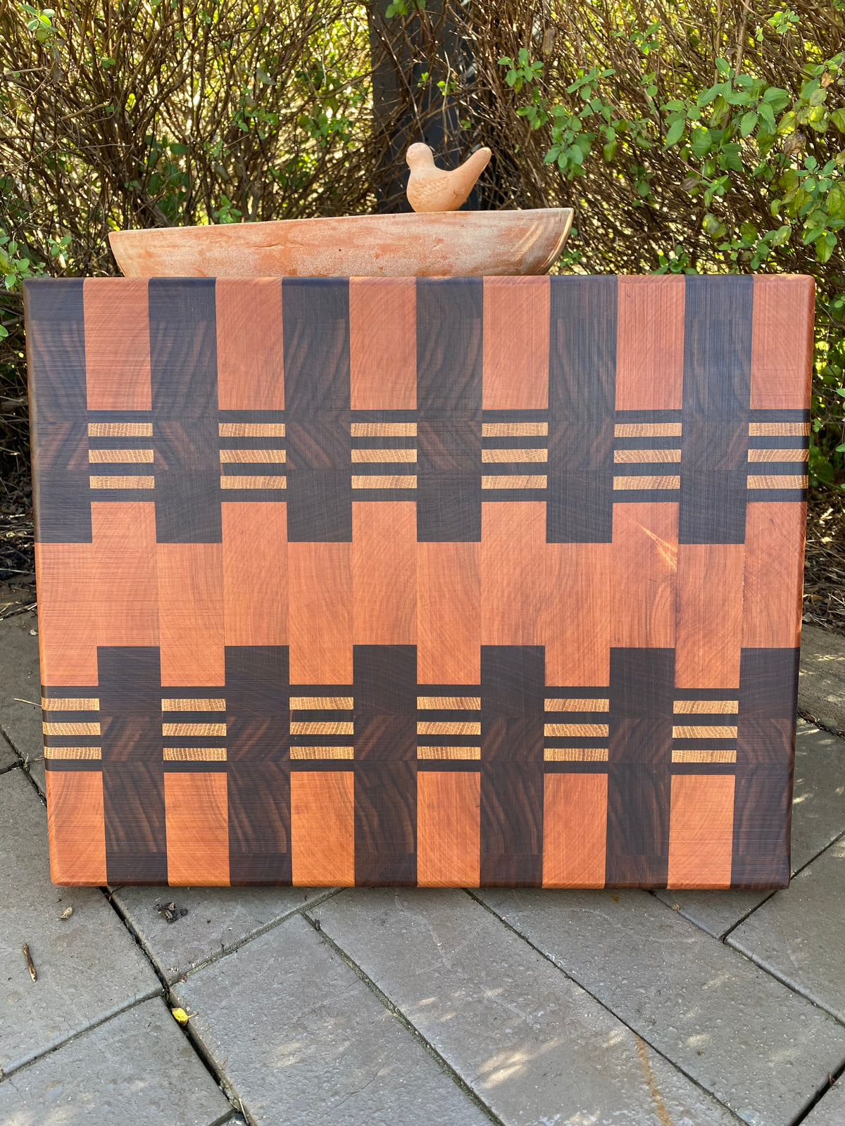 Chopping Board - "The Piano Weave"
