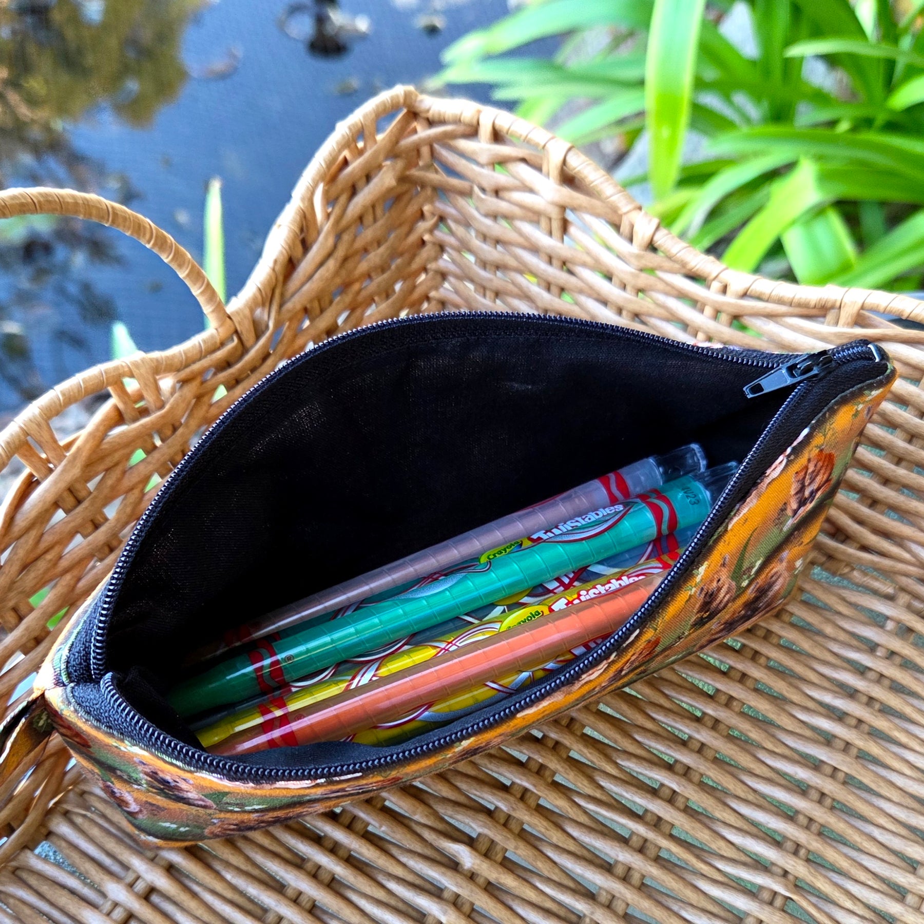 Pencil cases in Australian native animal fabrics