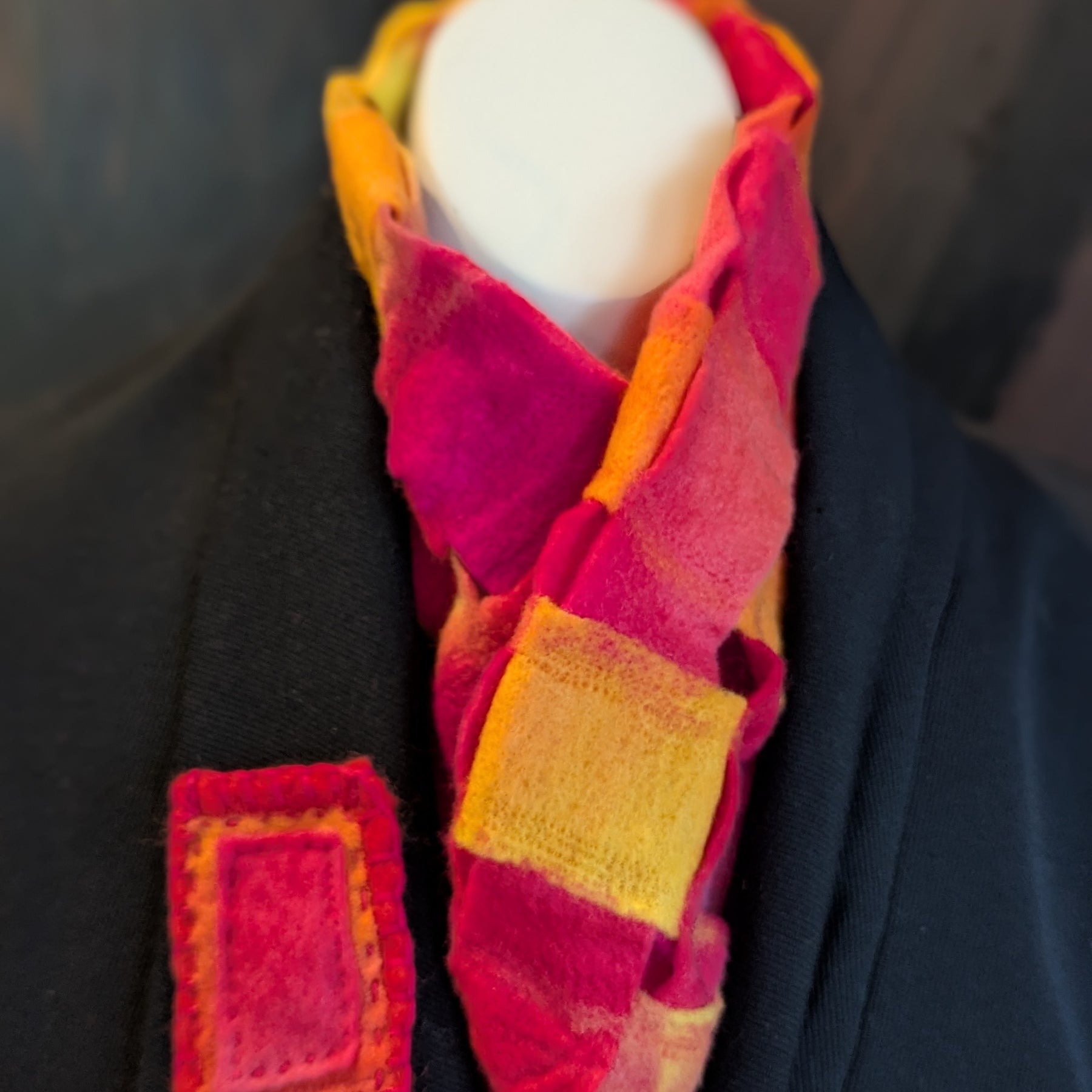 Merino Neck Warmer - Indian Summer