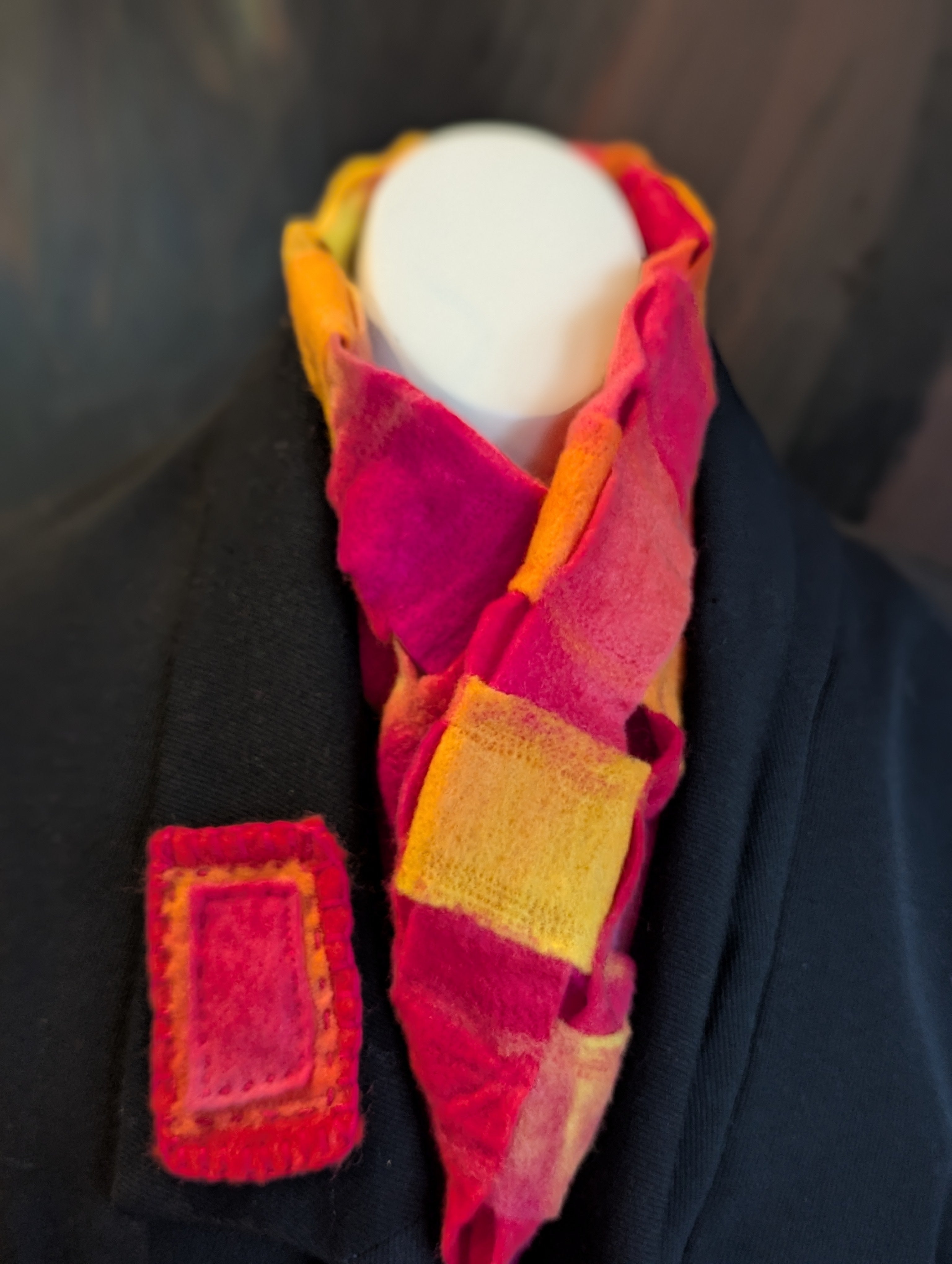 Merino Neck Warmer - Indian Summer