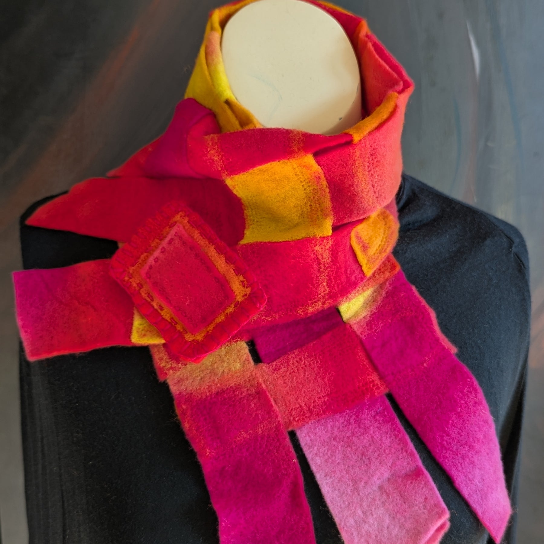 Merino Neck Warmer - Indian Summer