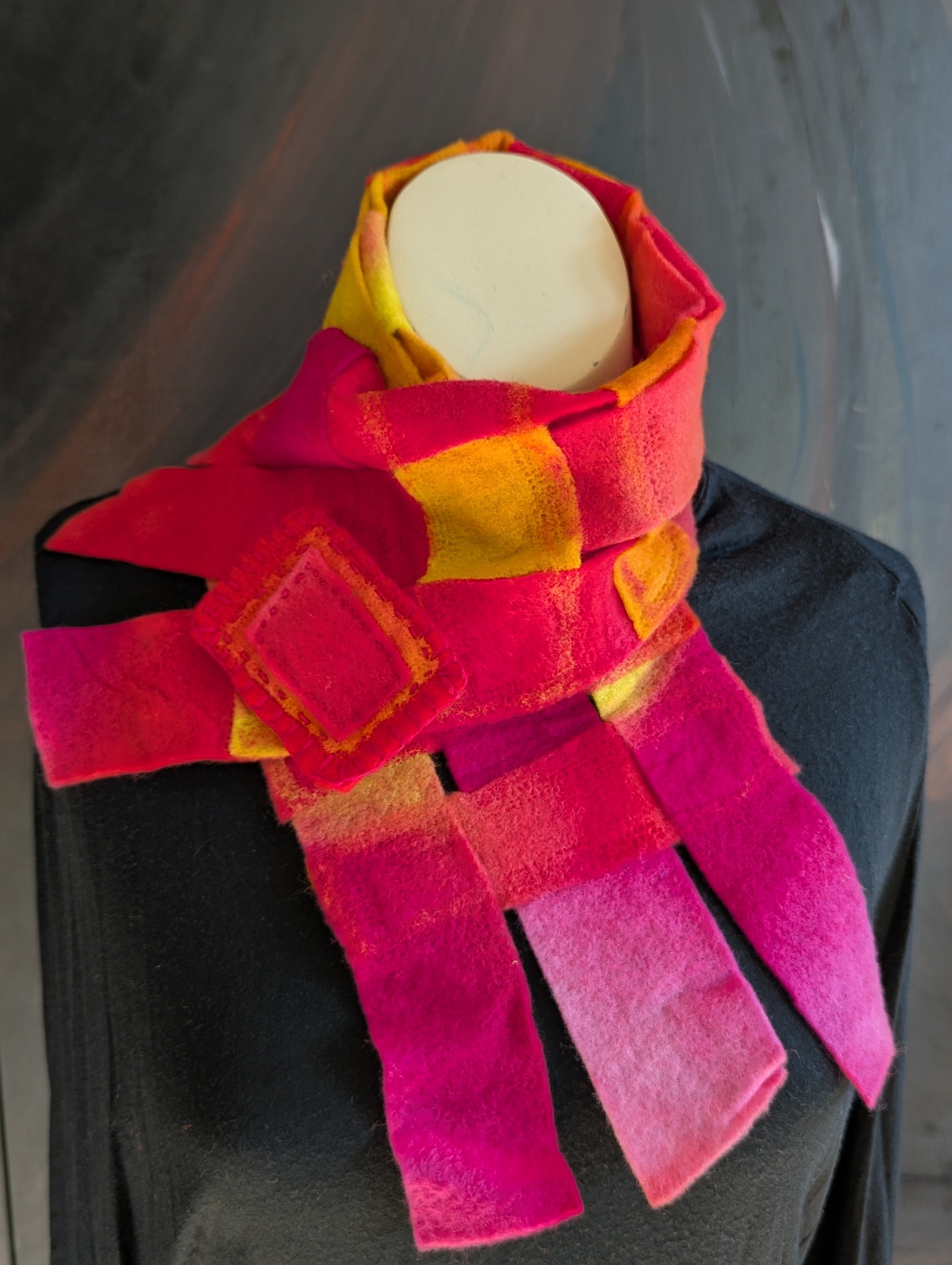 Merino Neck Warmer - Indian Summer