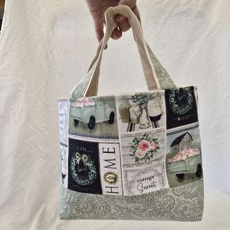 Handmade | Classic Handbag | Cottage Garden | Garden Collection