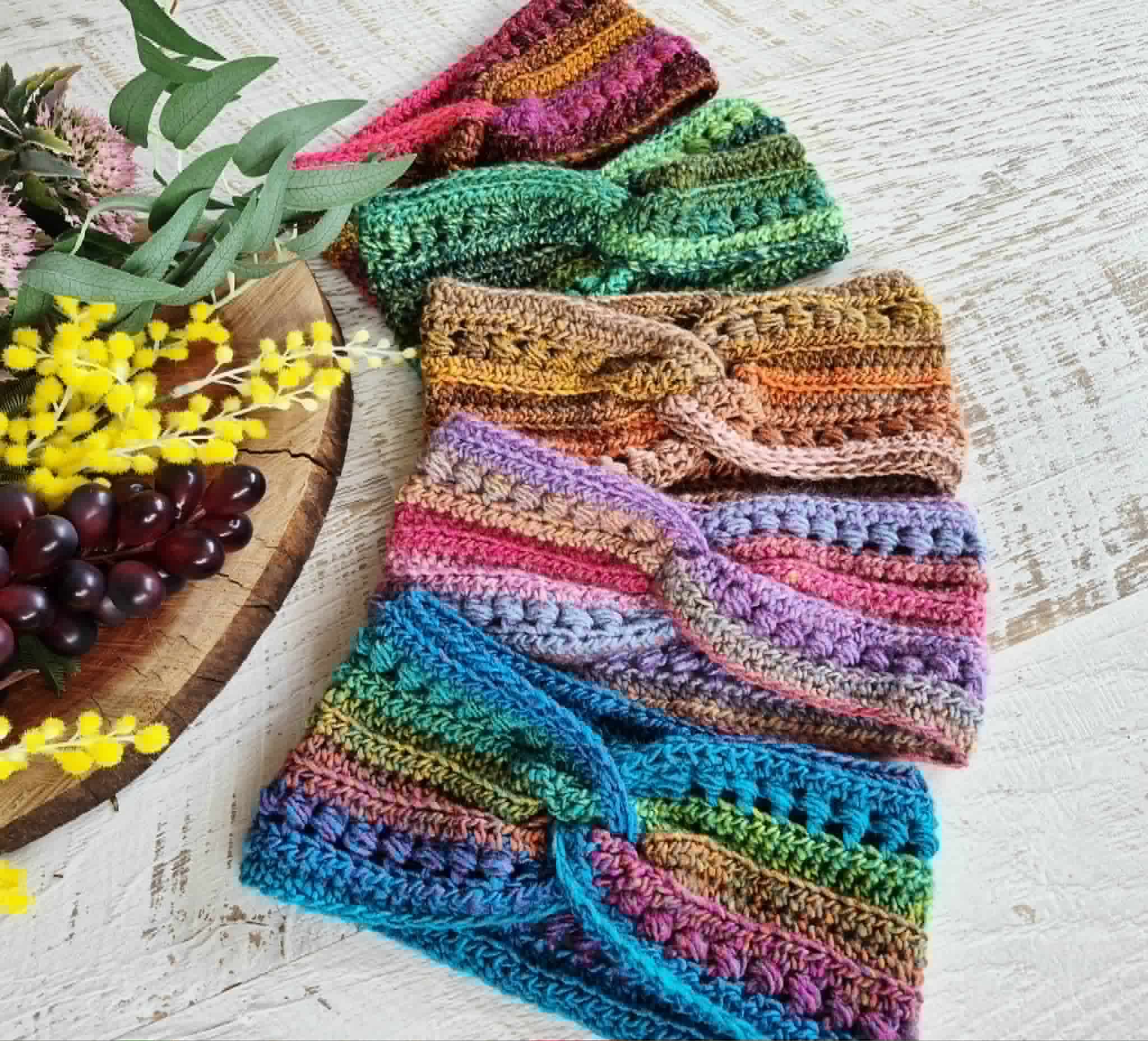 Ladies Earwarmer | Headband | Vintage | Handmade | Acrylic
