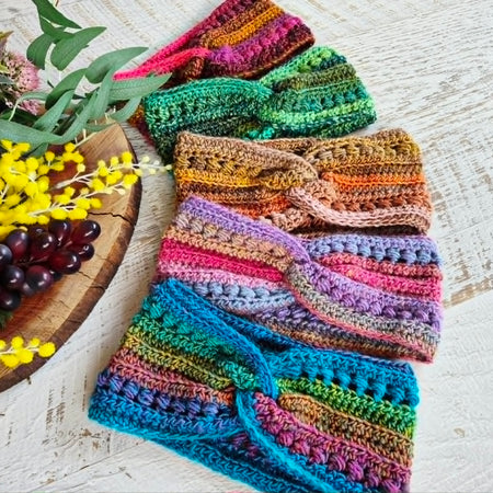 Ladies Earwarmer | Headband | Vintage | Handmade | Acrylic