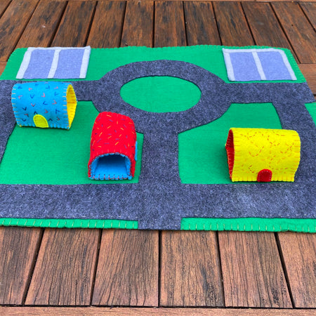 Car Play Felt Mat