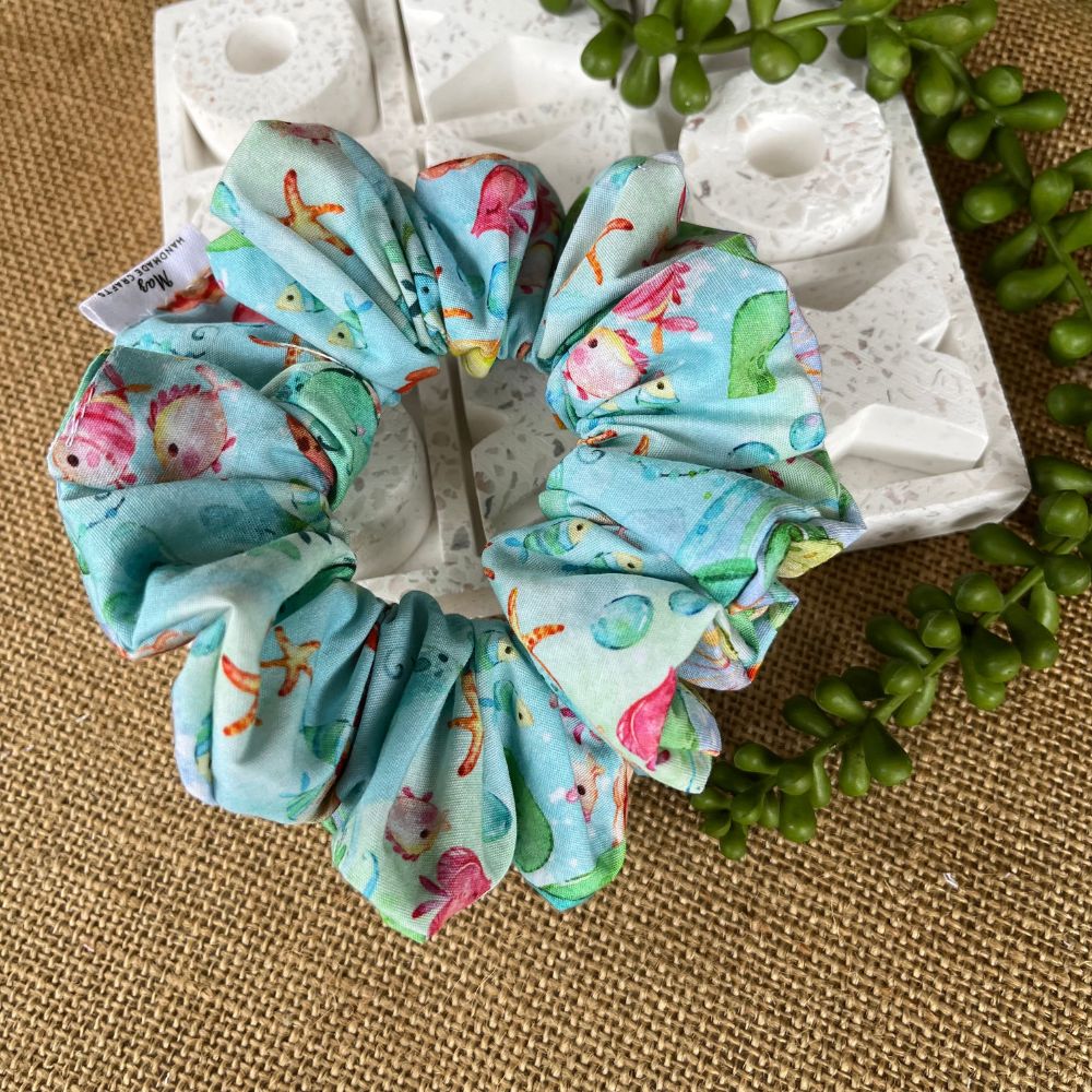 Handmade Scrunchies | Sea Creatures