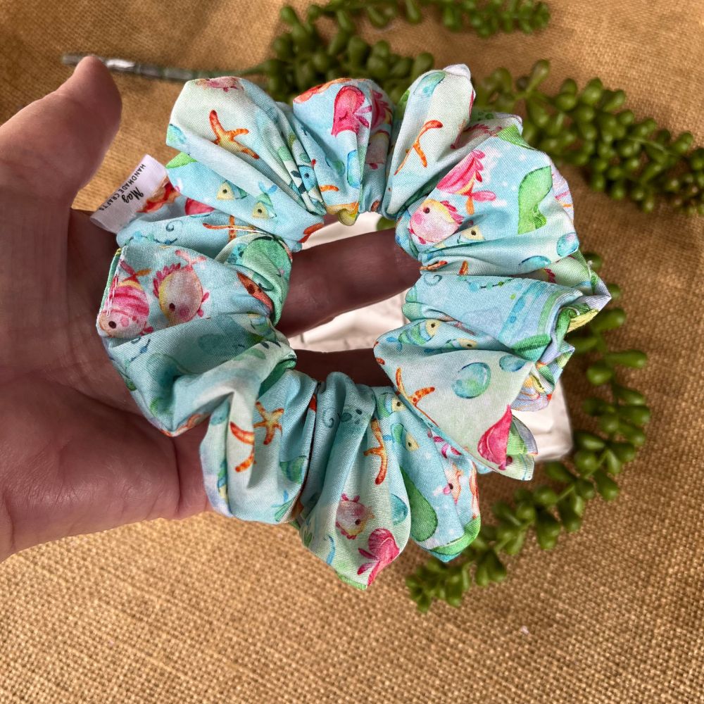 Handmade Scrunchies | Sea Creatures