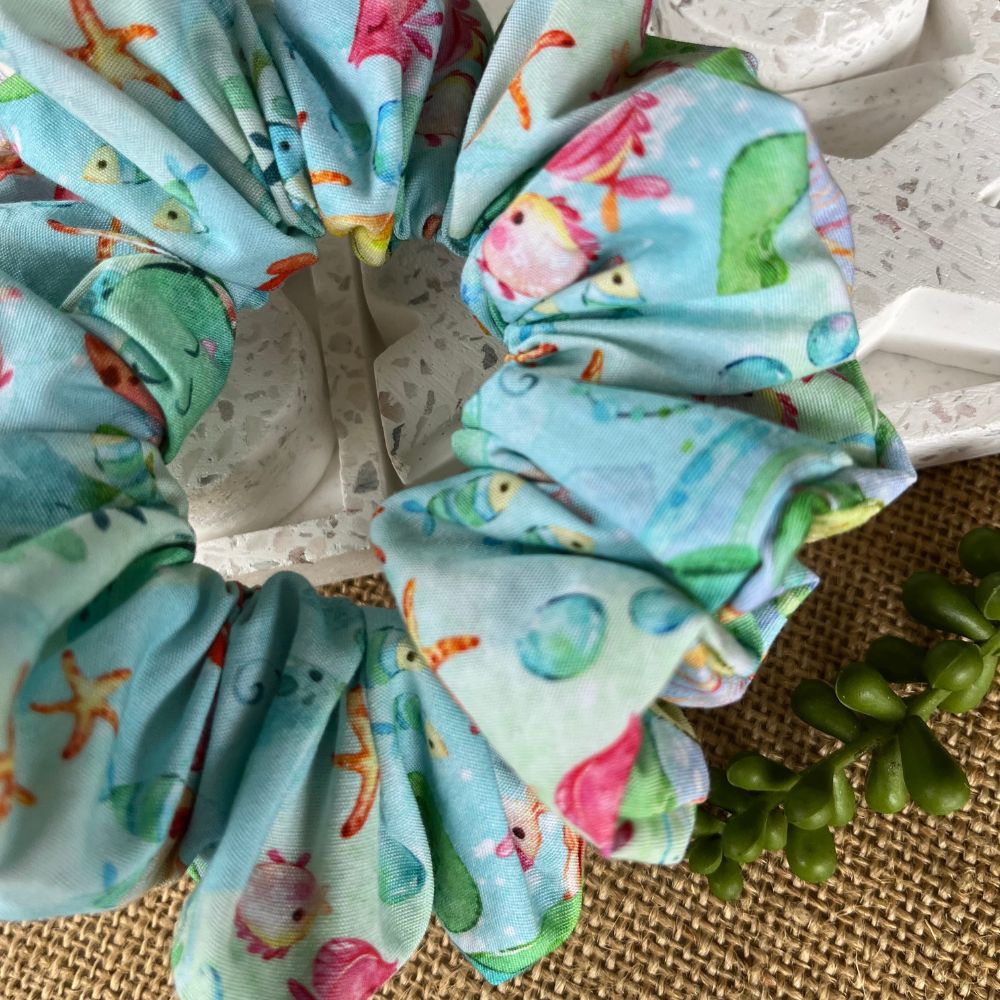 Handmade Scrunchies | Sea Creatures