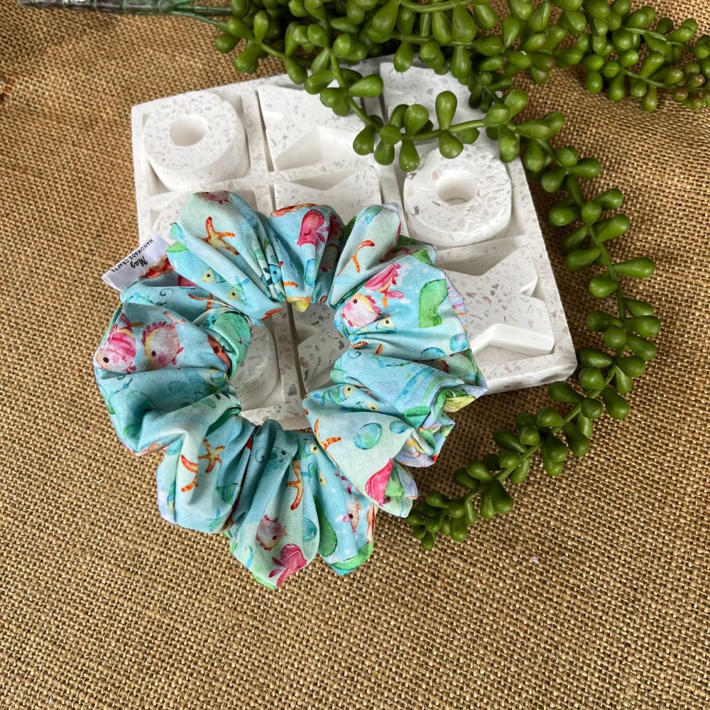 Handmade Scrunchies | Sea Creatures
